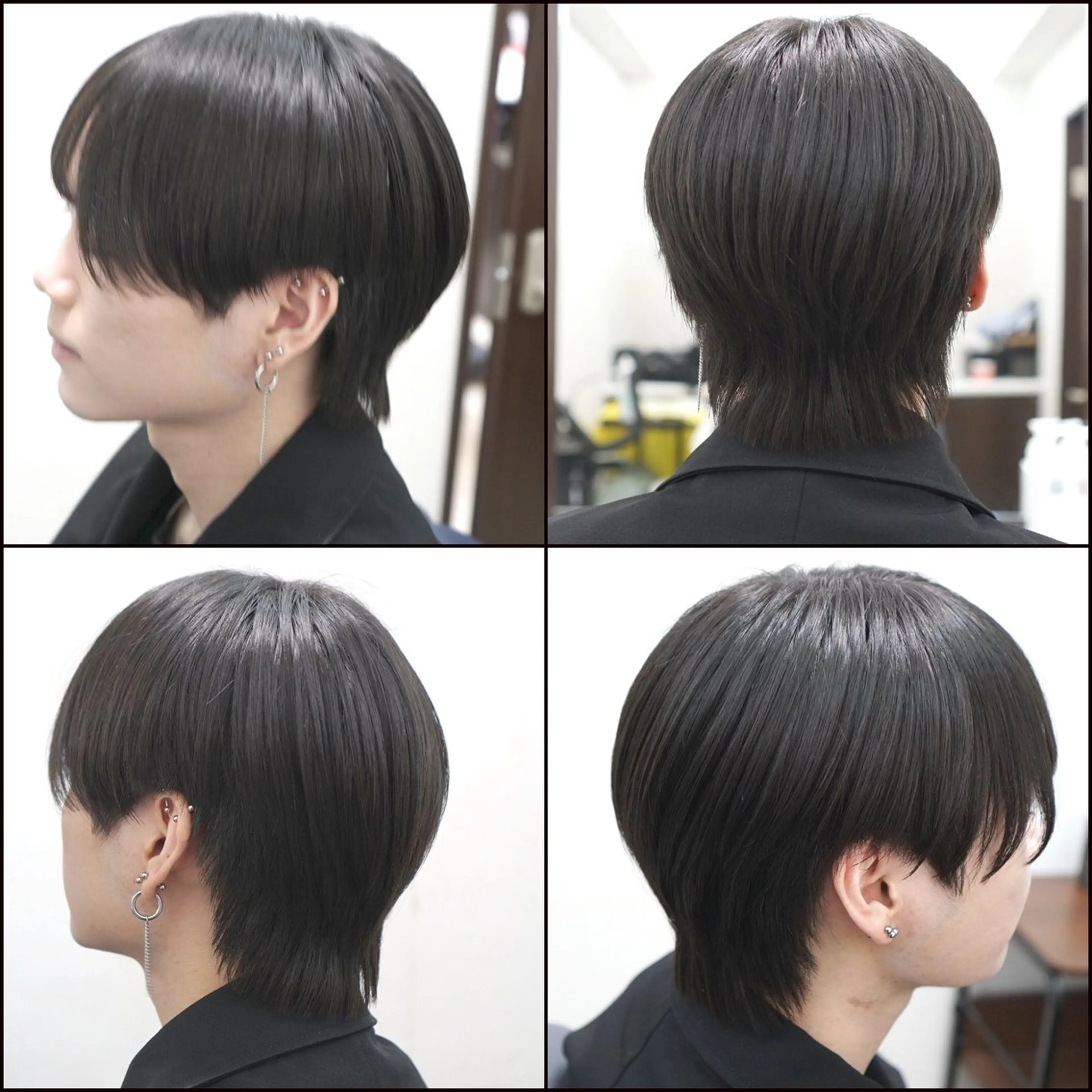 ショート メンズ カット トリートメント 中島 剛のヘアスタイル