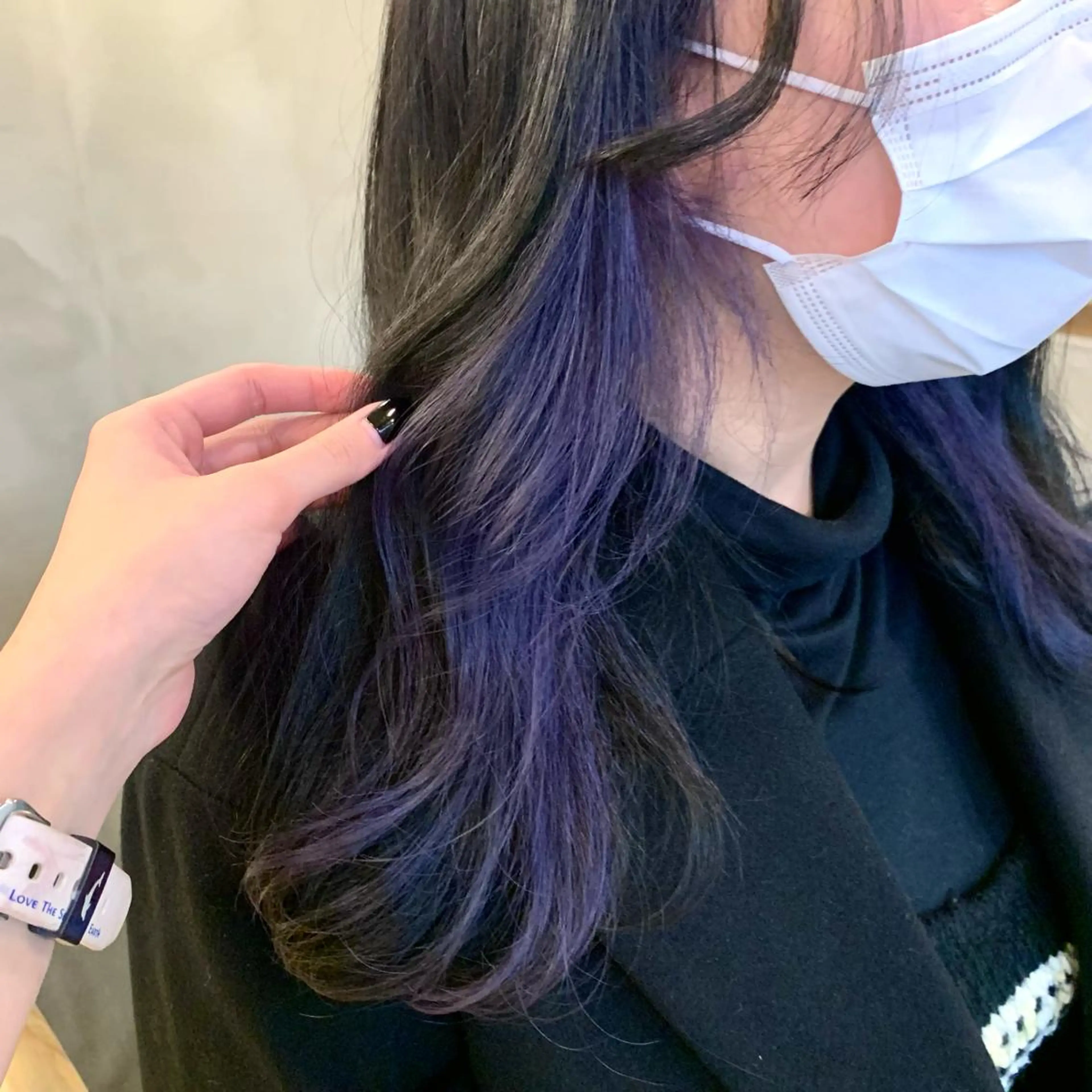 セミロング カット ヘアカラー ﾖｼﾅｶﾞﾏﾕ🦕 透明感カラーのヘアスタイル