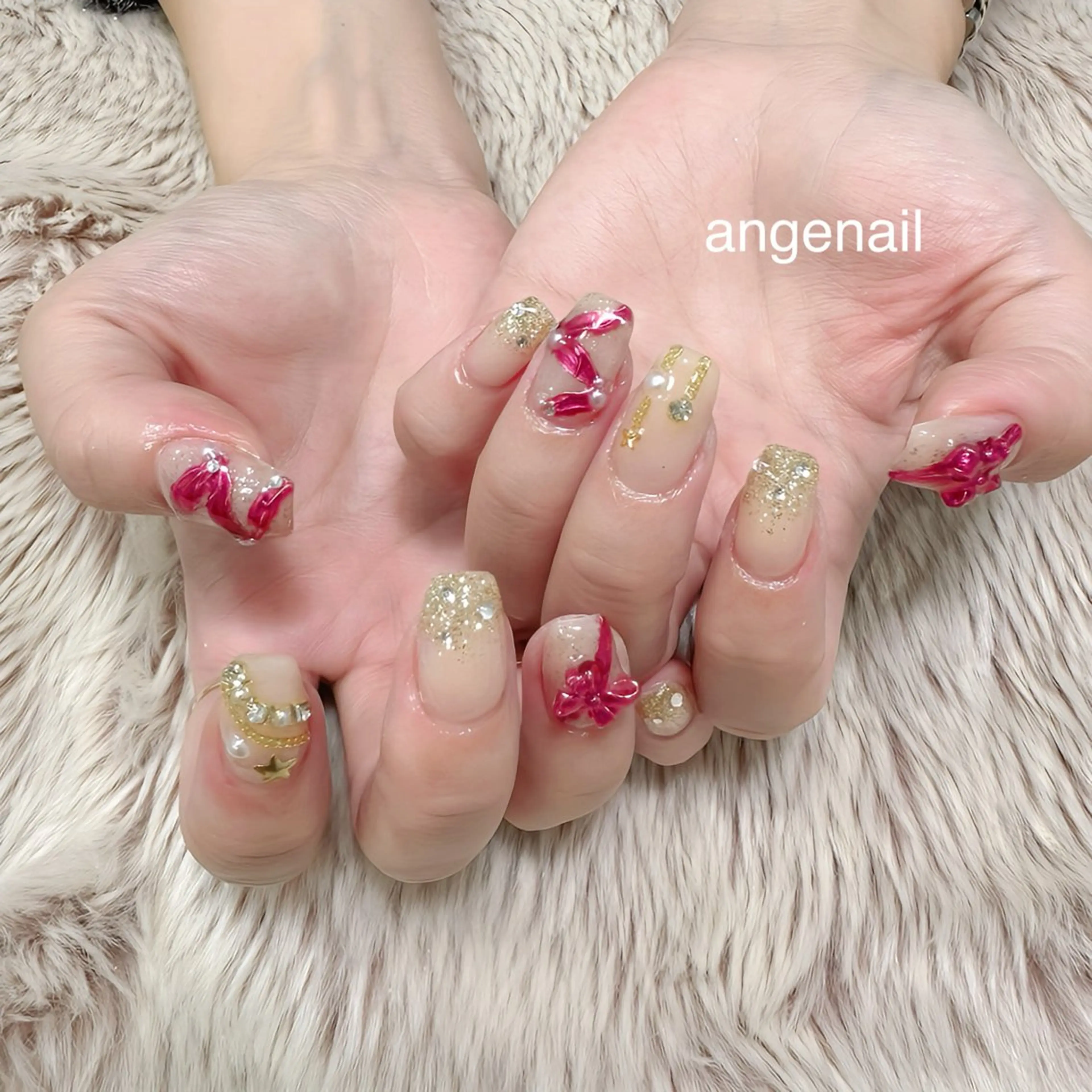 ネイル ハンドネイル オーナーネイリスト MAKIのネイルデザイン