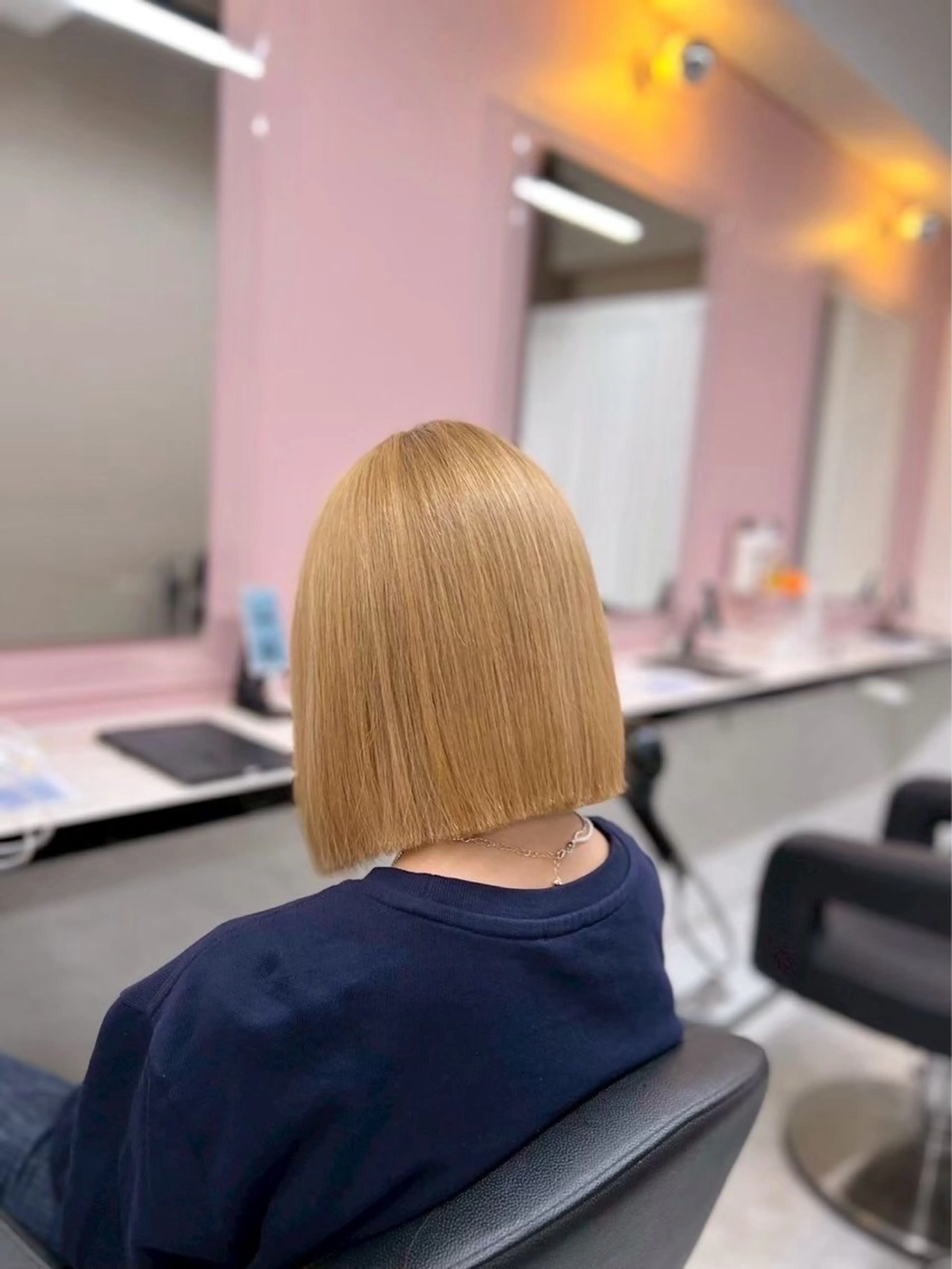ショート カラー トレンドカラー🩵 羽衣🎀横浜🪄ྀིのヘアスタイル