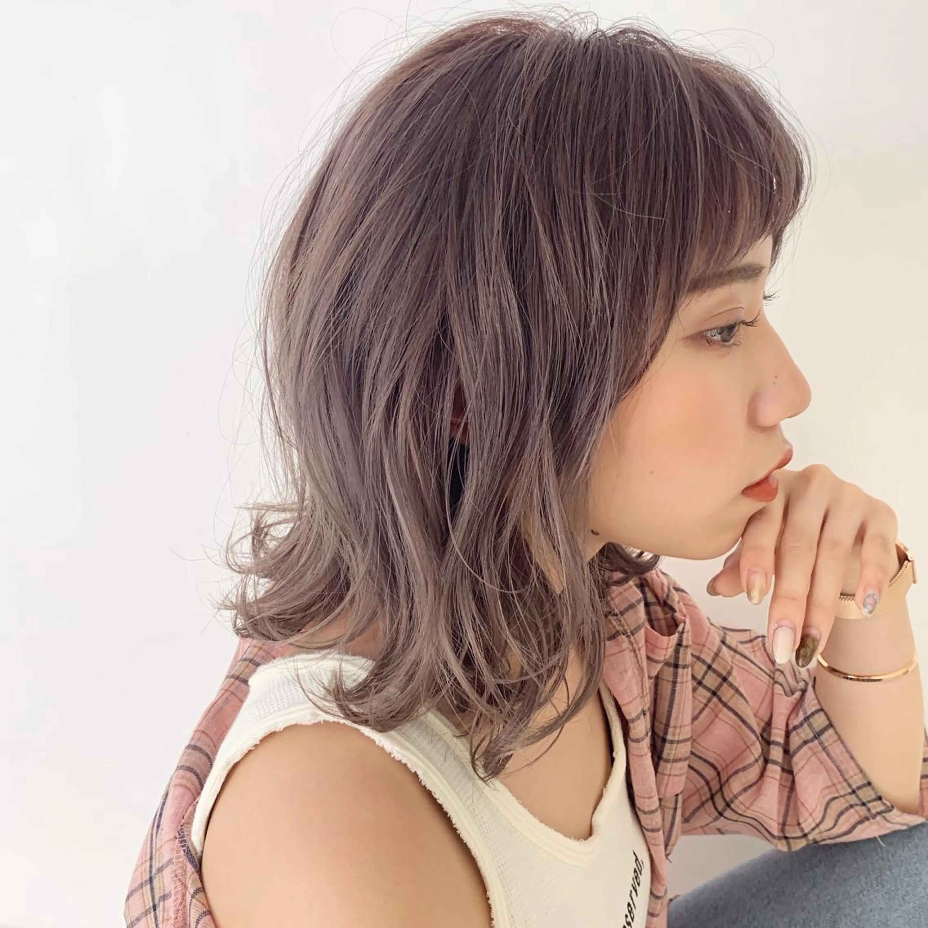 ミディアム プルエクステ 代表 松本のヘアスタイル