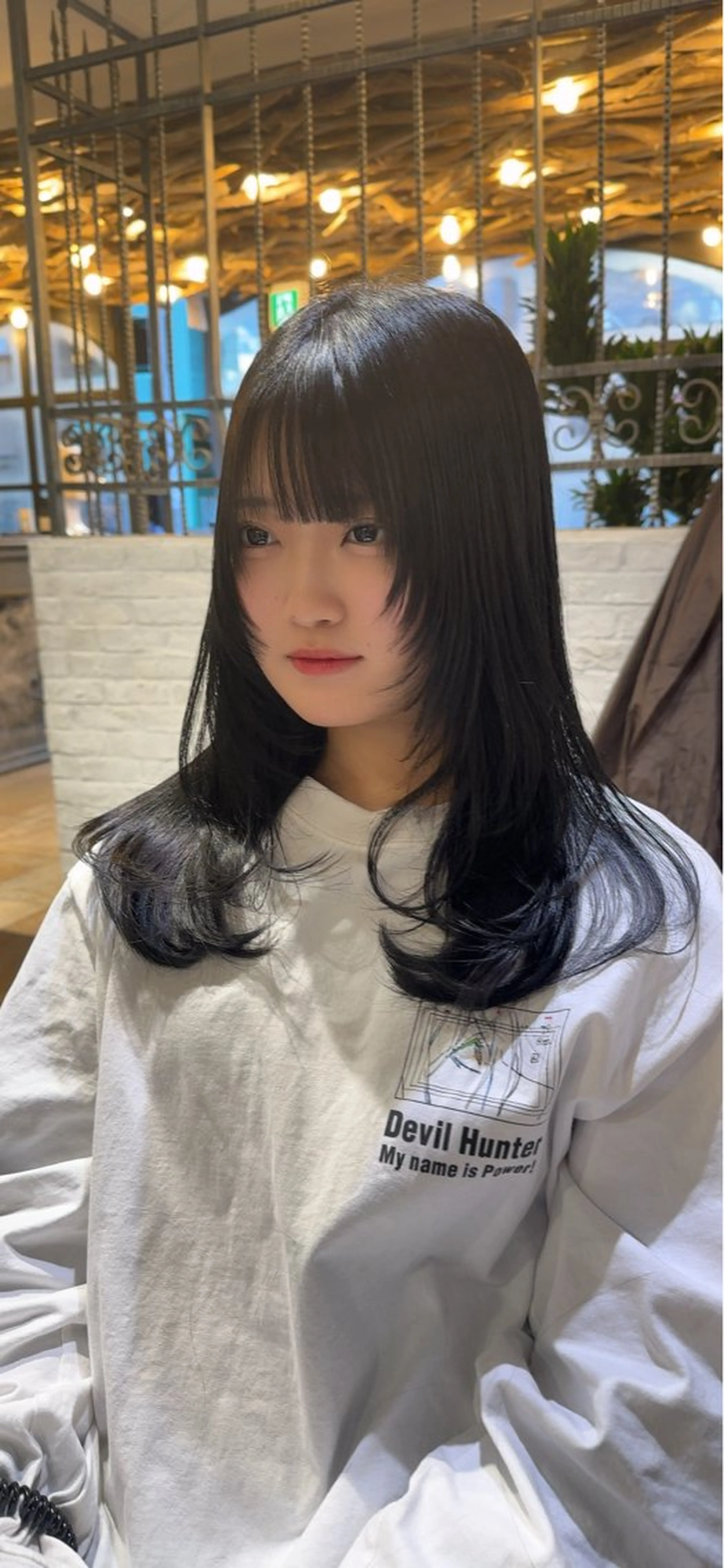 ロング issa academyのヘアスタイル