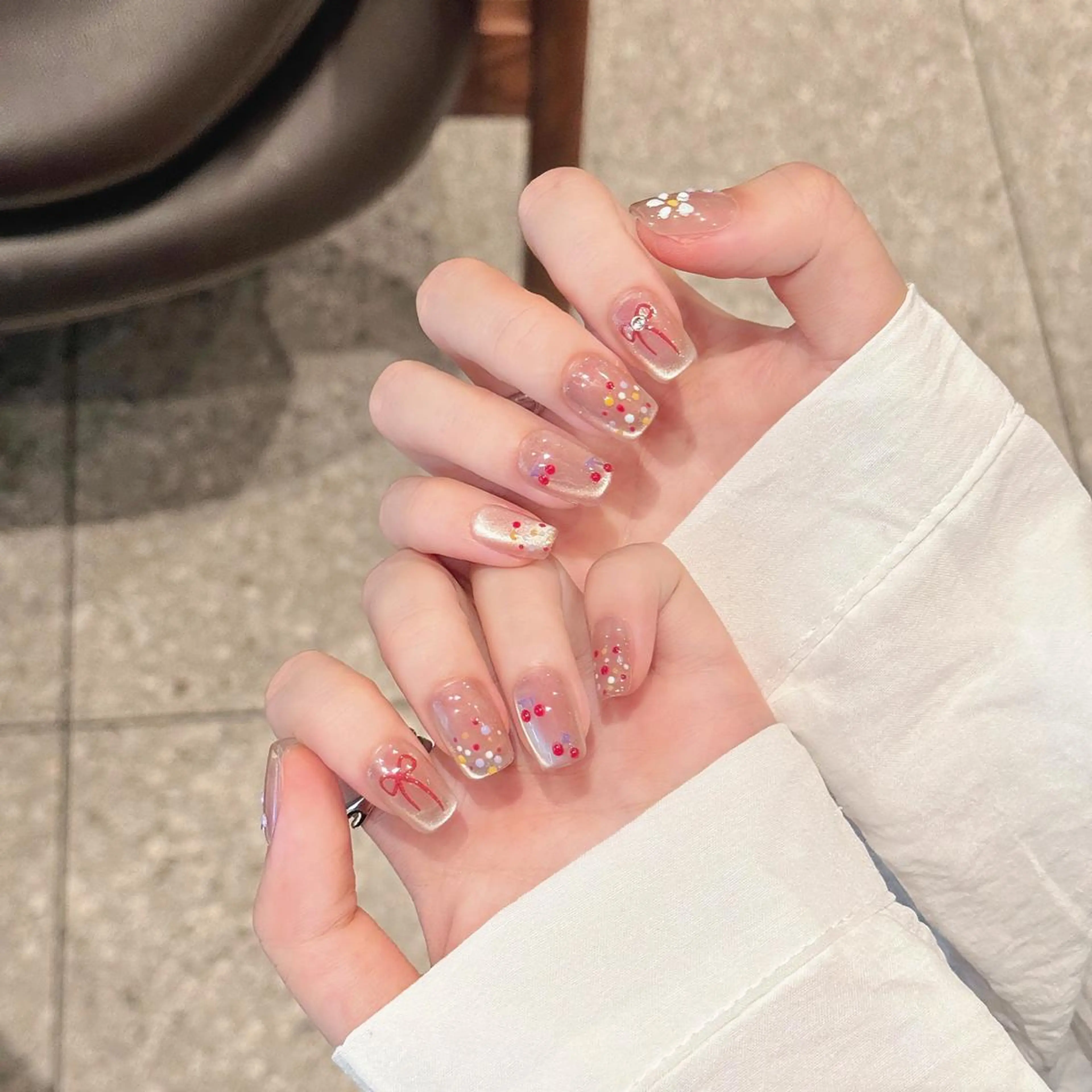 ネイル ジェルネイル スカルプネイル ネイルチップ KIMI 🐰のネイルデザイン