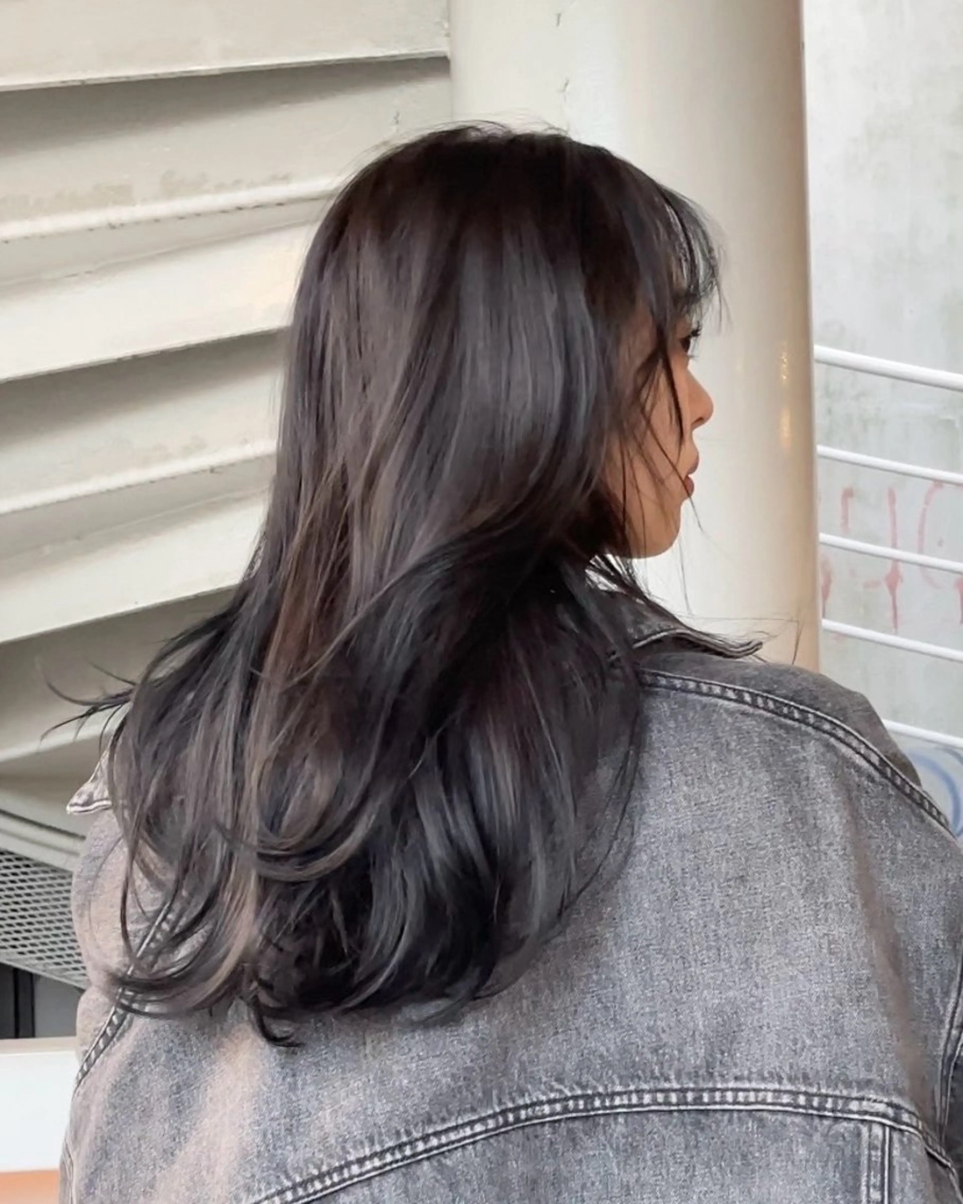 ロング カラー GROW middle所属・山梨 洸のヘアスタイル