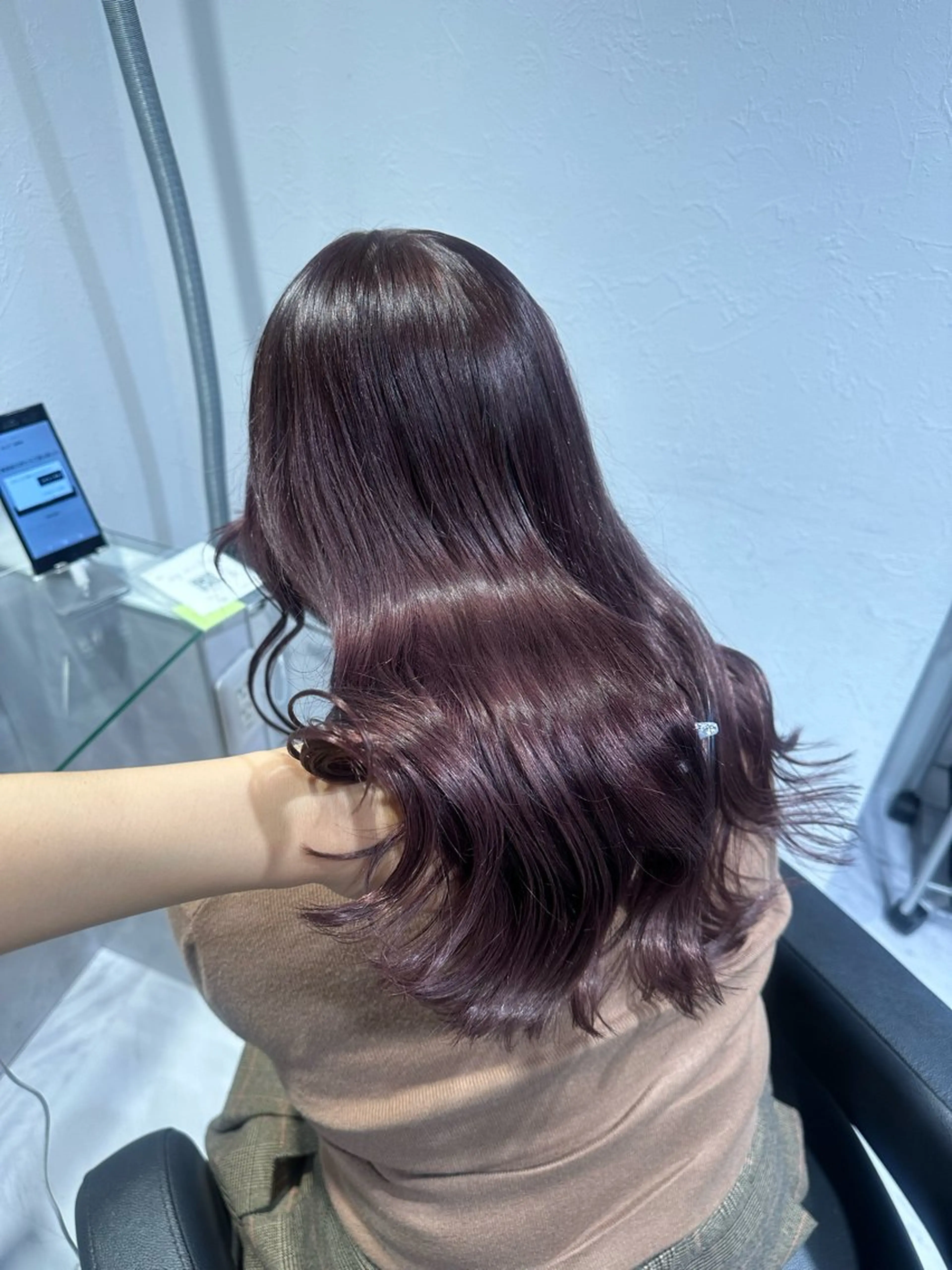 ミディアム 髪質改善 トリートメント junna‎🤍調布 まつ毛/眉 激安のマツエク・マツパデザイン