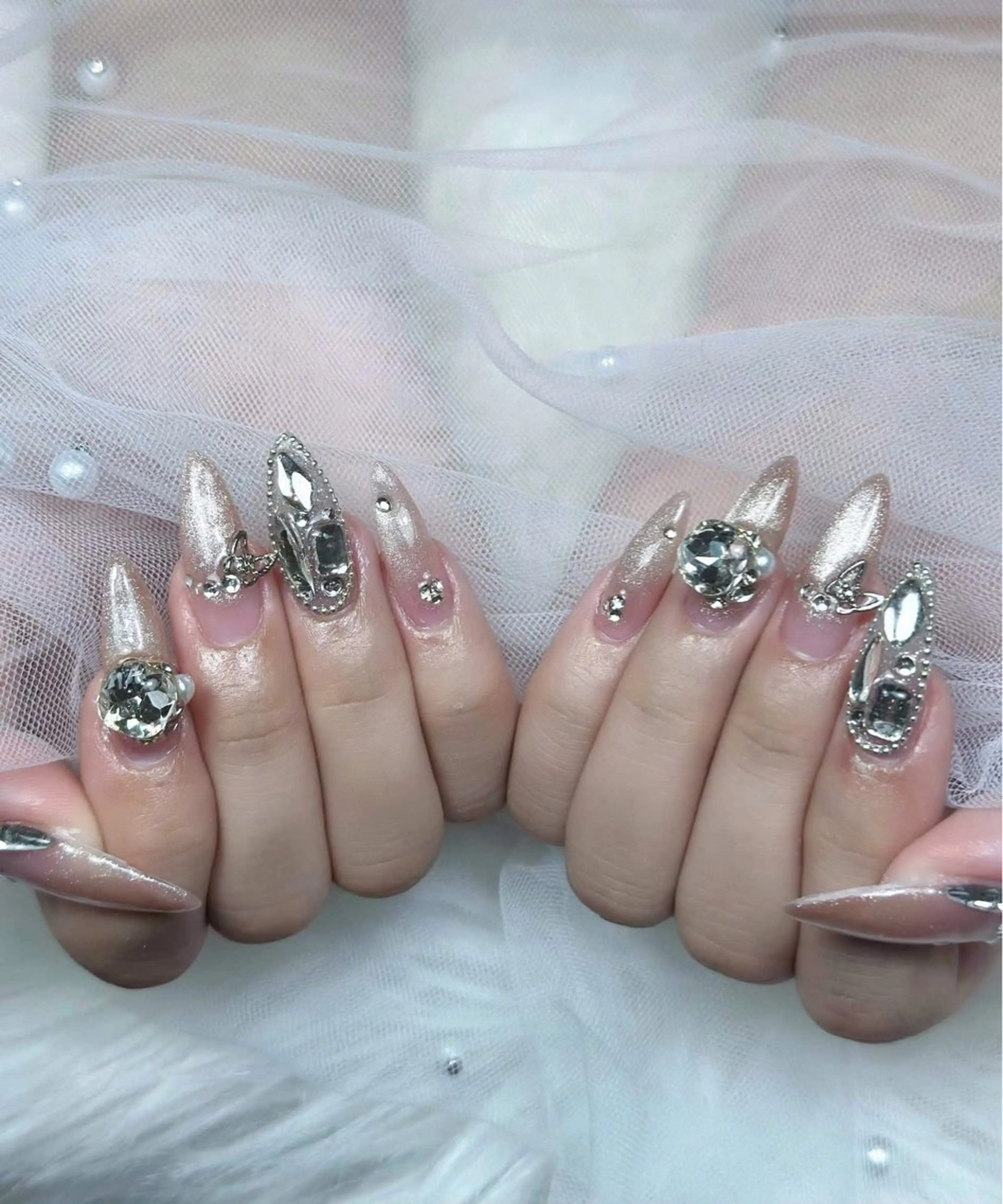 ネイル ハンドネイル Rose Ana.Chuoのネイルデザイン
