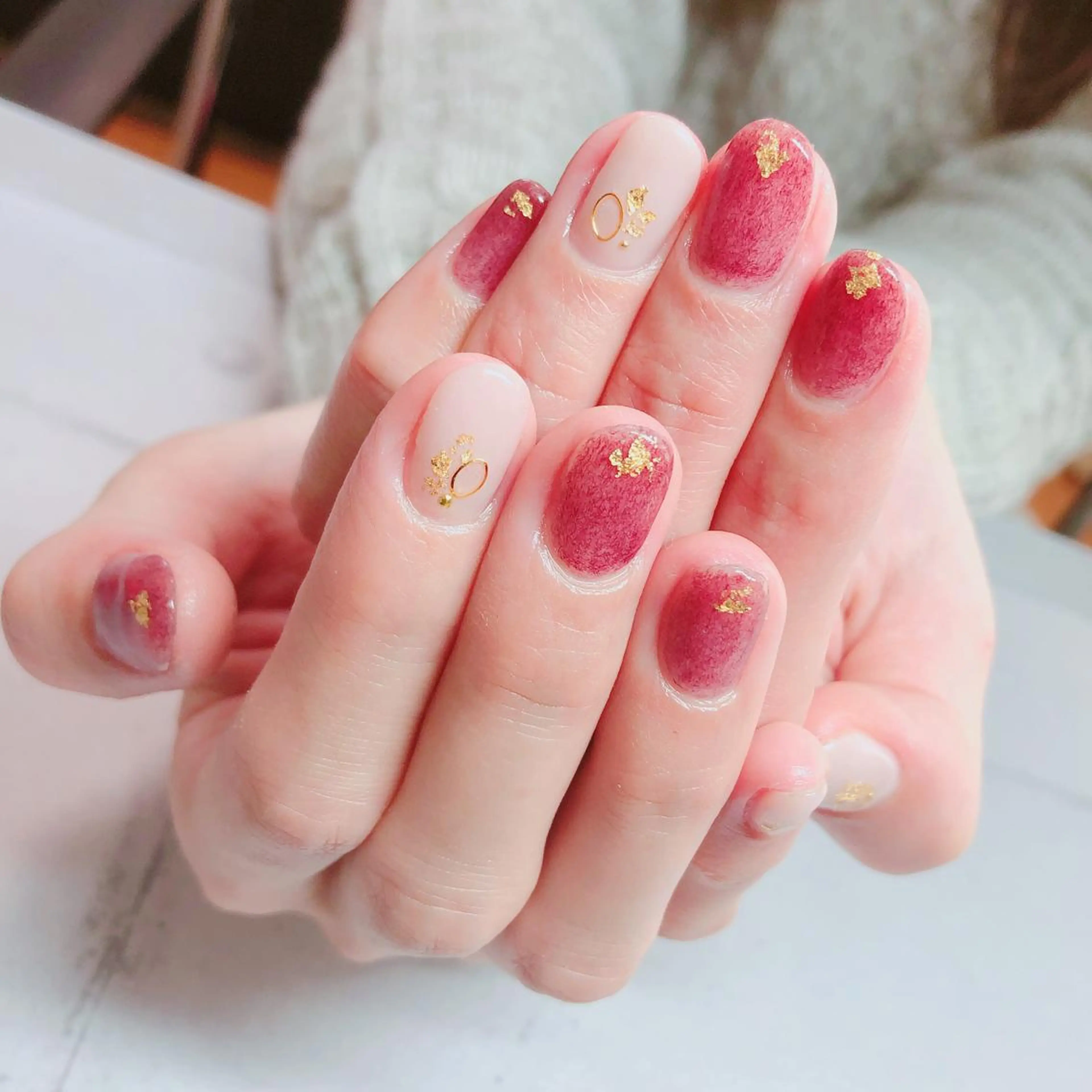 ネイル Aim* 深爪・自爪育成専門店のネイルデザイン