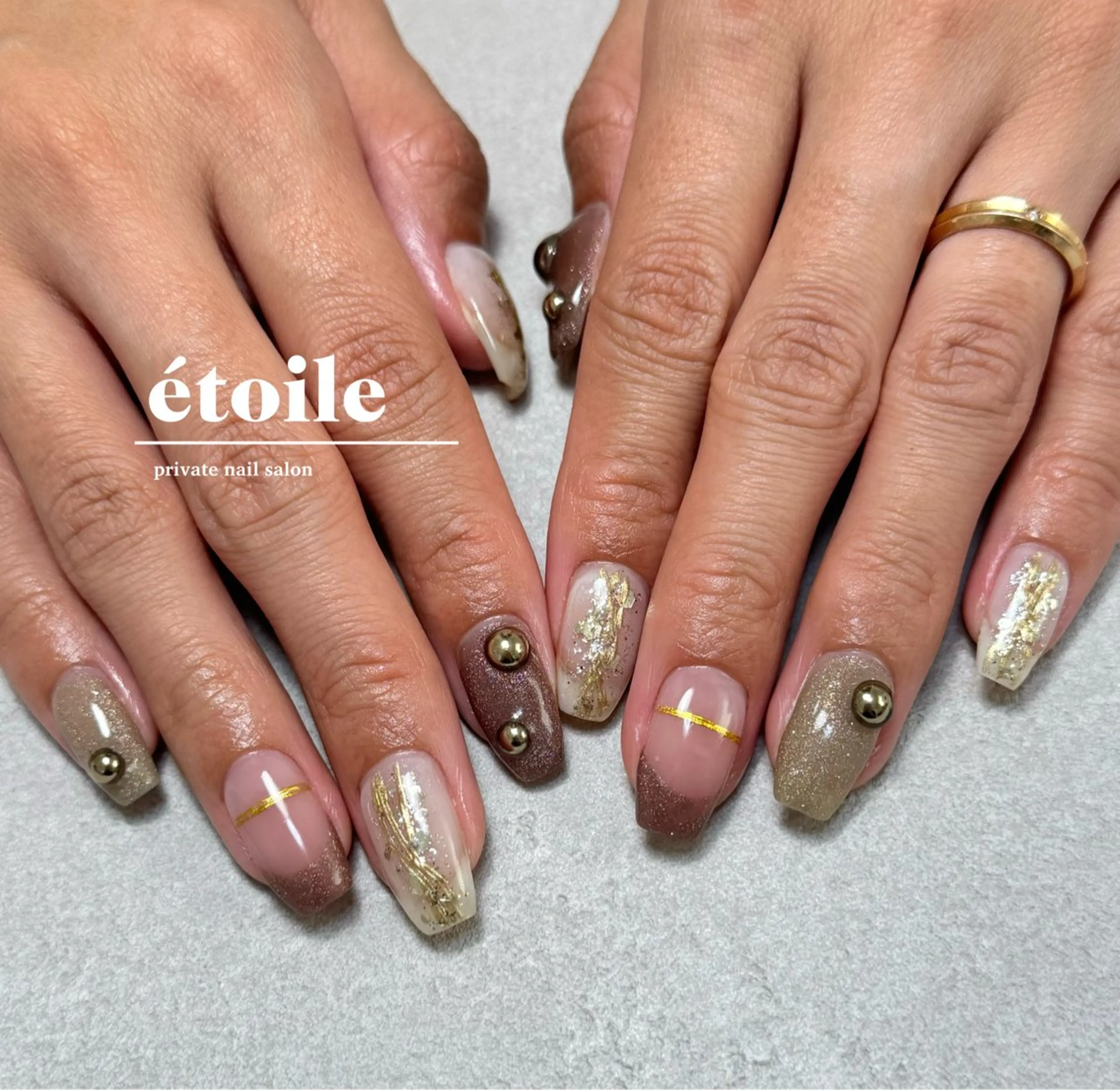 ネイル ハンドネイル étoile ｜ayaのネイルデザイン