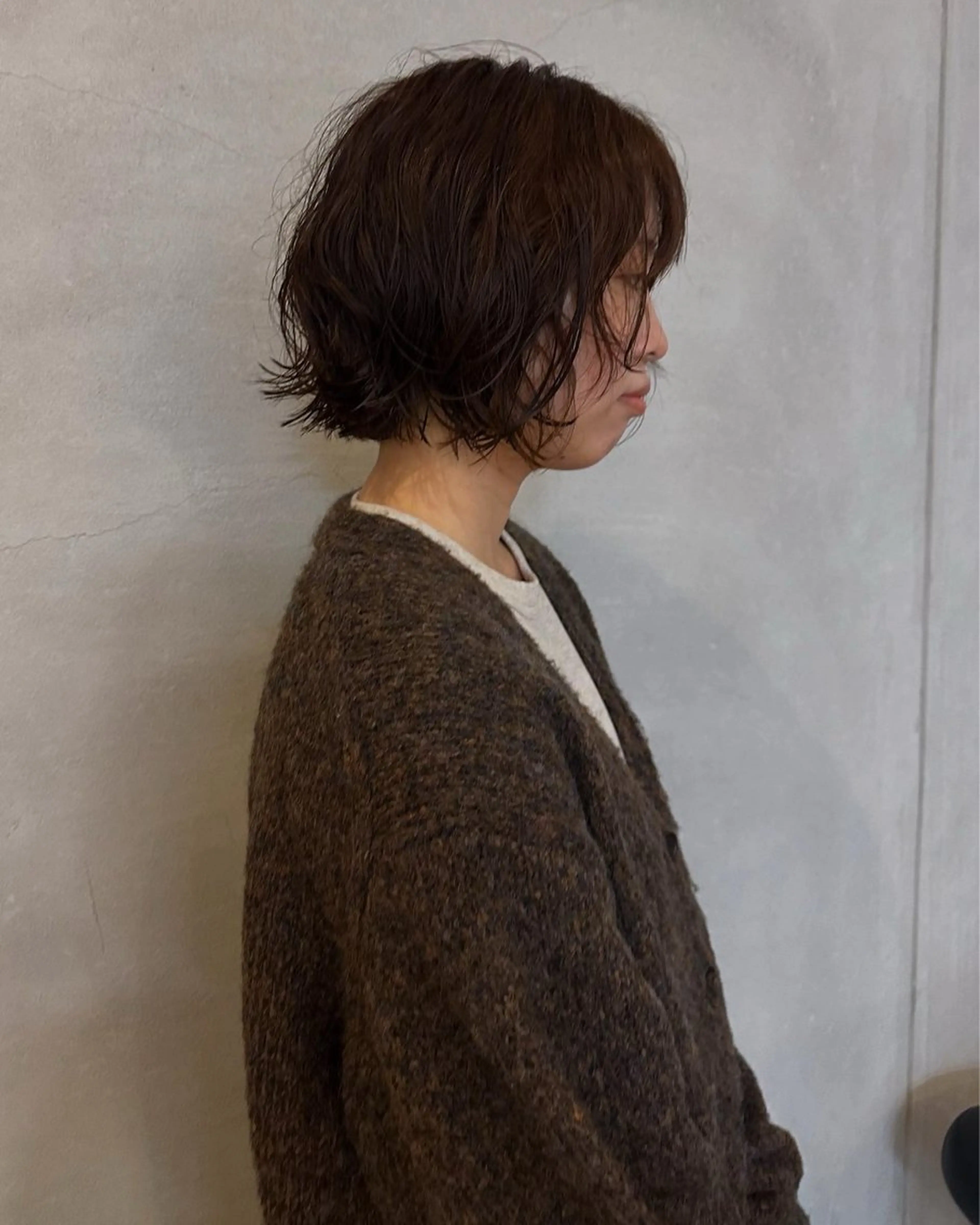 ミディアム パーマ Salt所属・【Salt】 ミオリのヘアスタイル