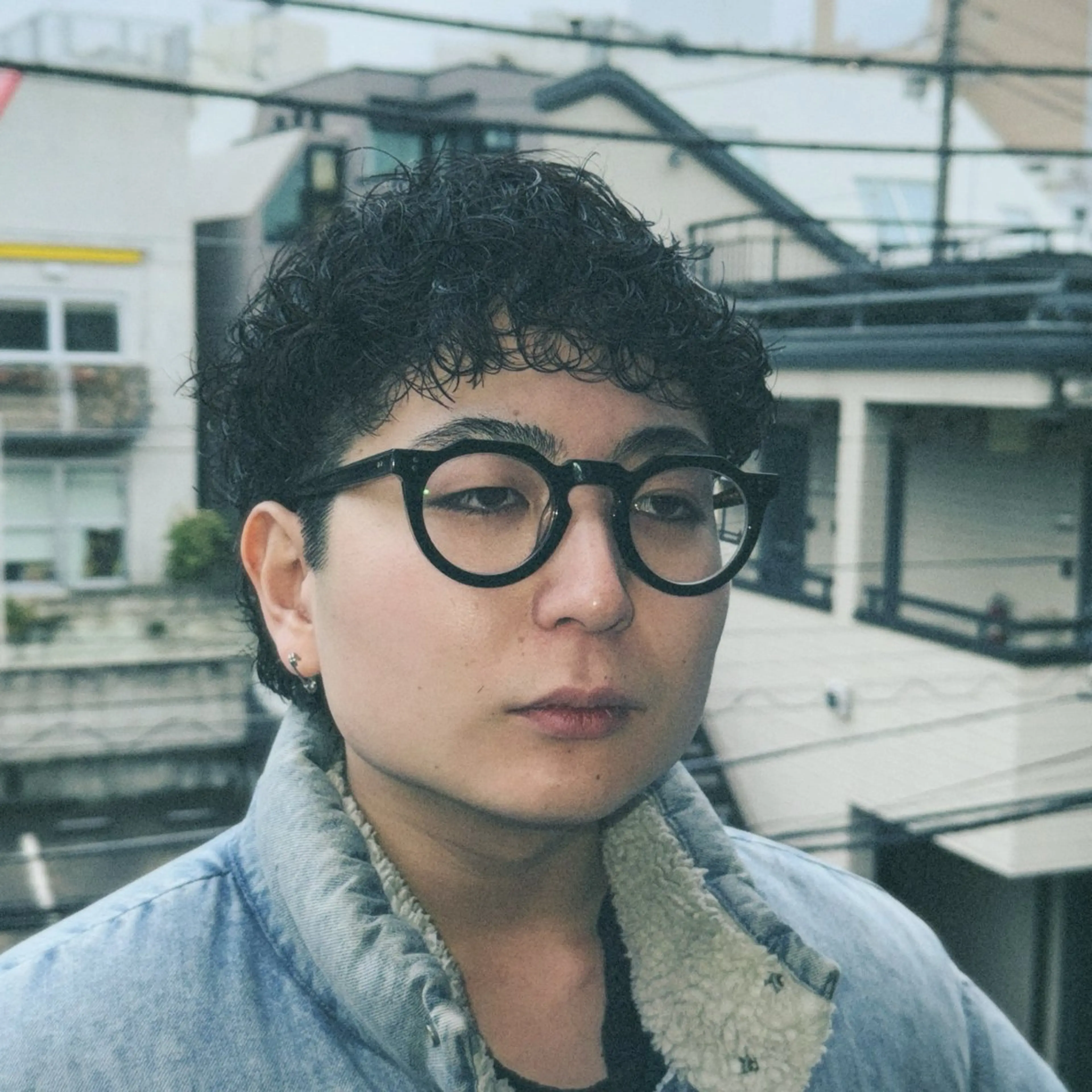 ショート パーマ メンズ メンズパーマ カット パーマ トリートメント ヘッドスパ ヘアセット gallica表参道 店長/佐藤翼のヘアスタイル