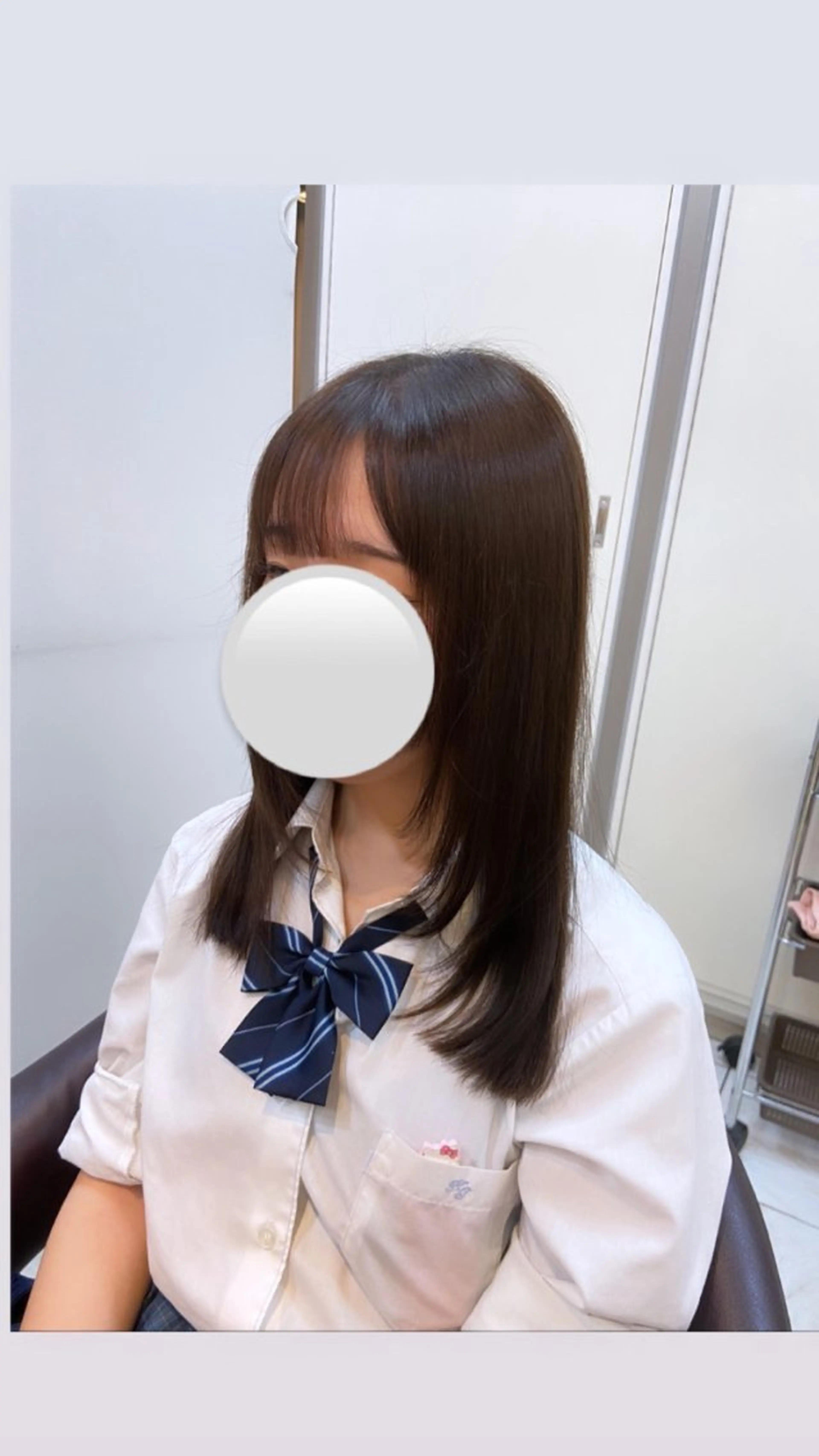 ロング レイヤーカット 🎀透明感カラー 🐈ナズナのヘアスタイル