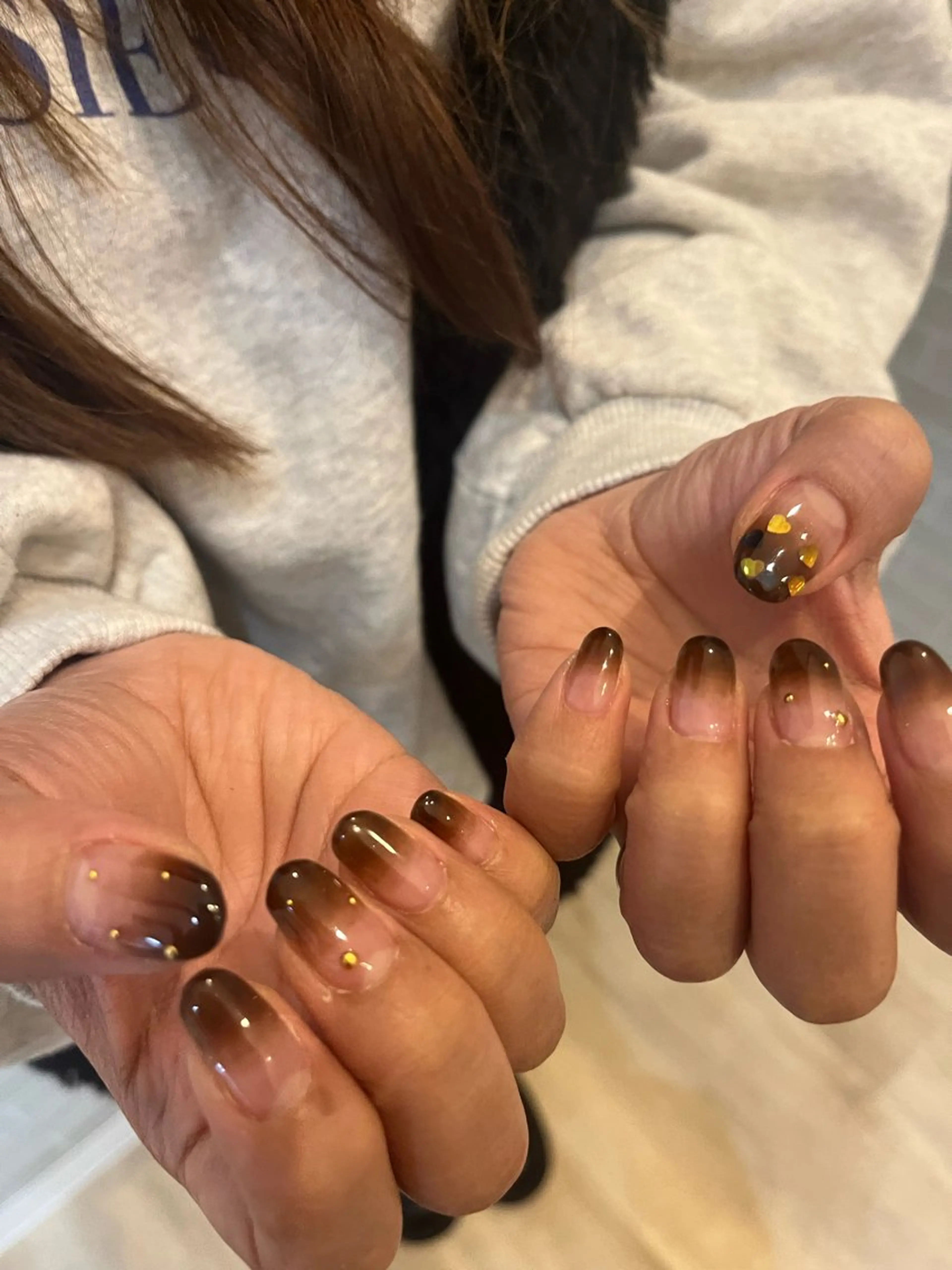 ネイル グラデーション エステ&アイラッシュ&ネイル Folche博多店【フォルチェ】所属・フォルチェ博多店 細田のネイルデザイン