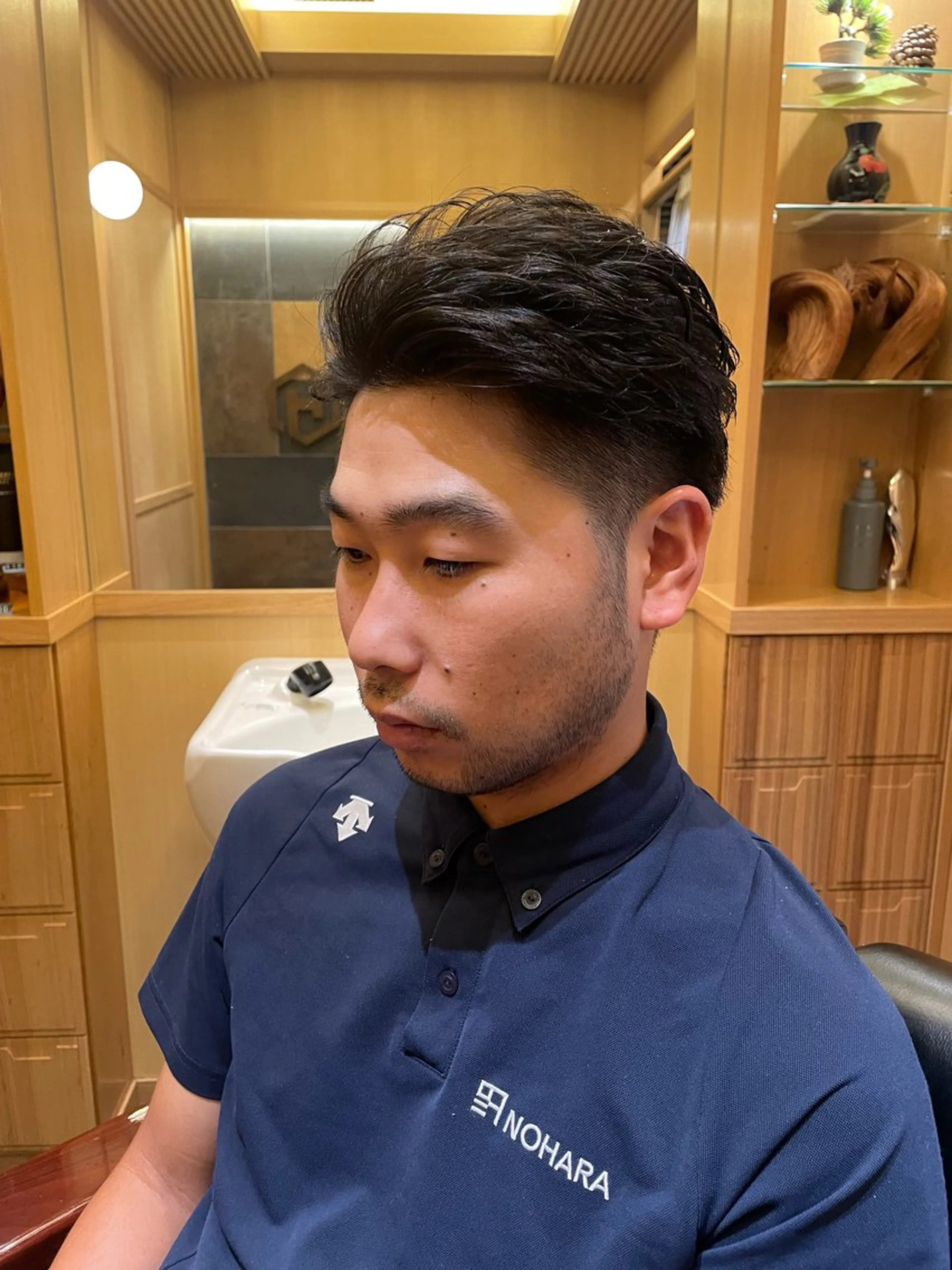 ショート メンズ 大崎 俊輔のヘアスタイル
