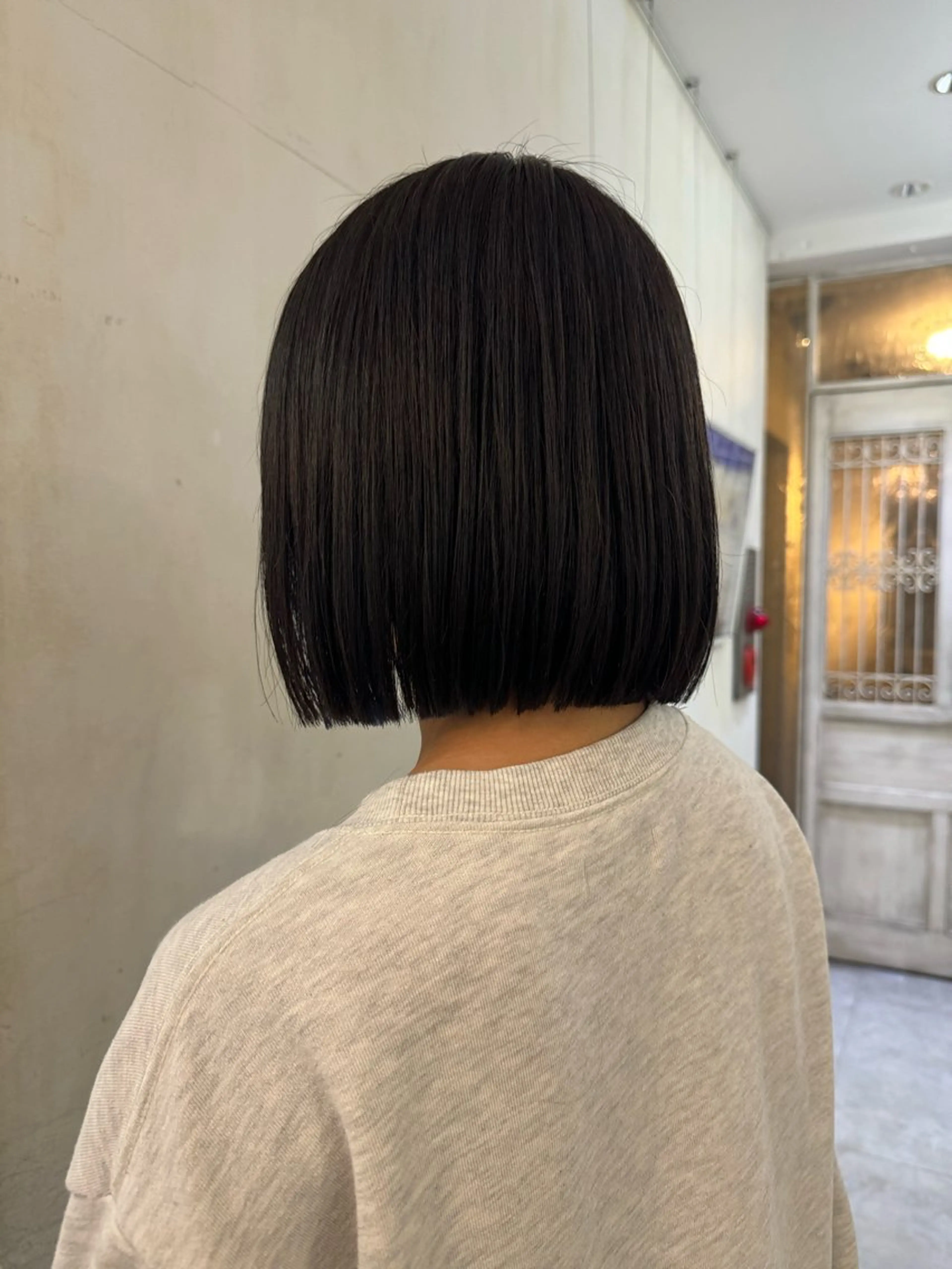 ショート 外ハネヘア nicoTOKYO 原宿所属・センターパート /メンズ/海野颯生のヘアスタイル