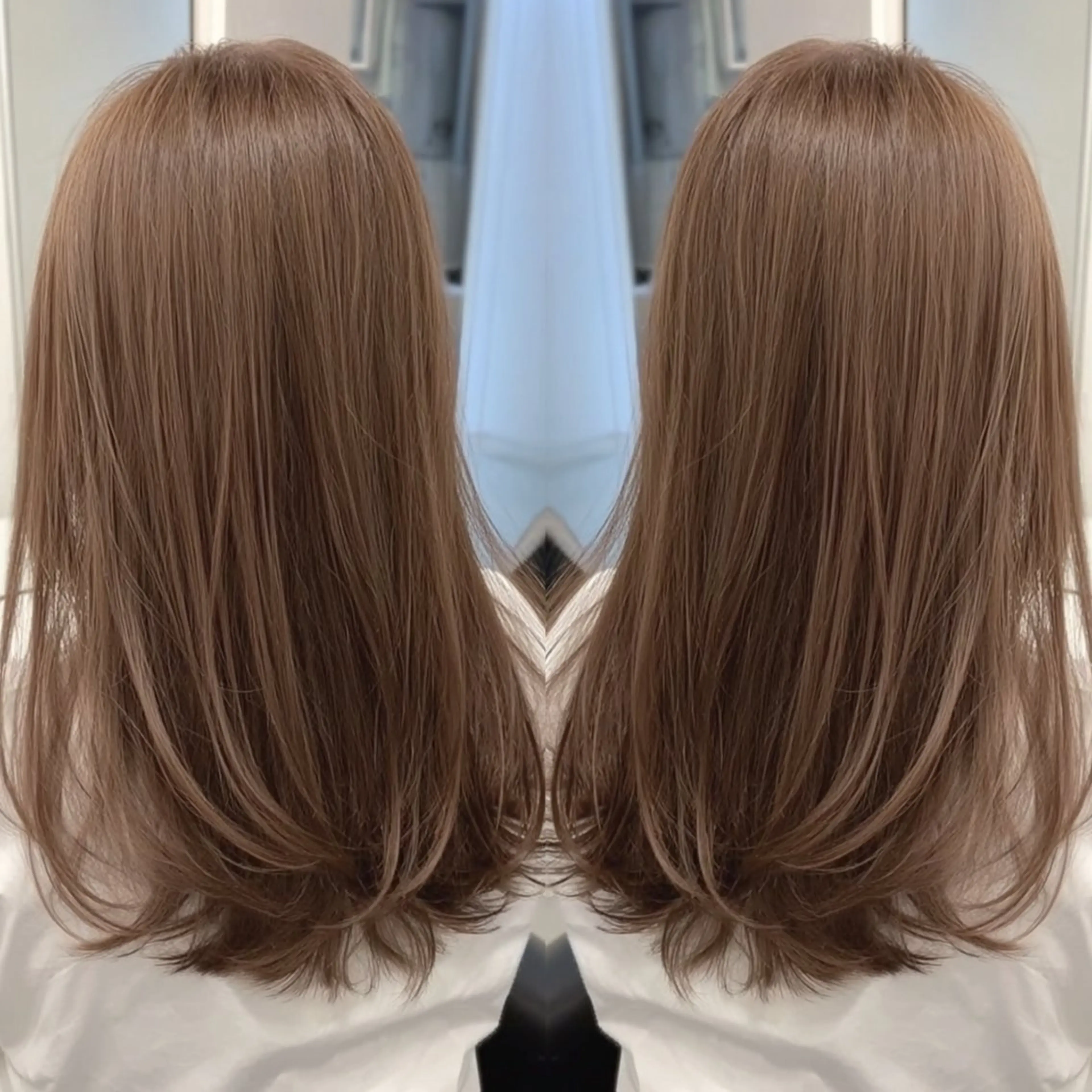 ロング ヘアカラー 艶カラー🦄 アヤナのヘアスタイル