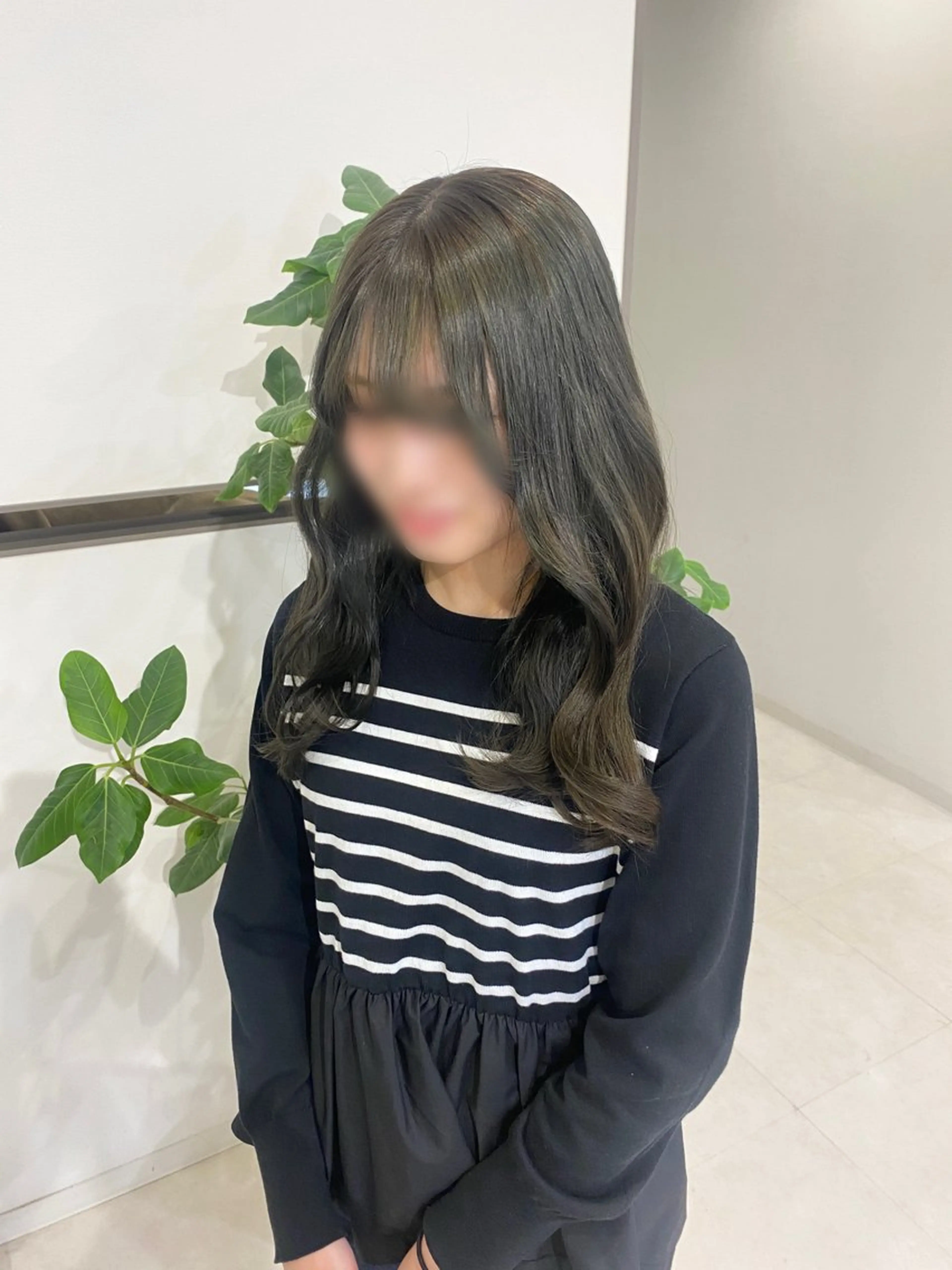 ダブルカラー(ブリーチなし)＋トリートメントの写真
