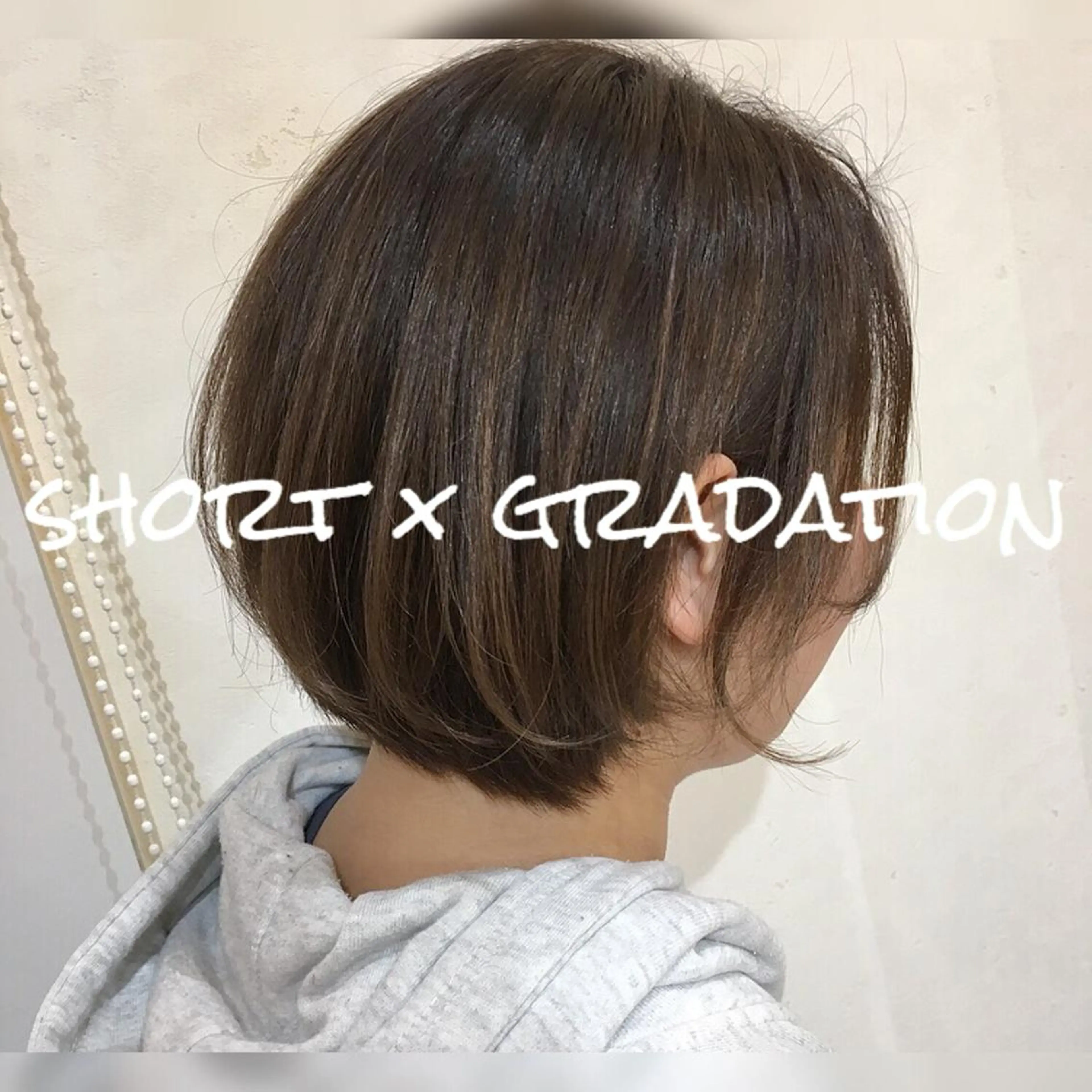 ショート カラー グラデーションカラー ボブ ショートヘア 【浜松・豊橋】 ニシモトのヘアスタイル