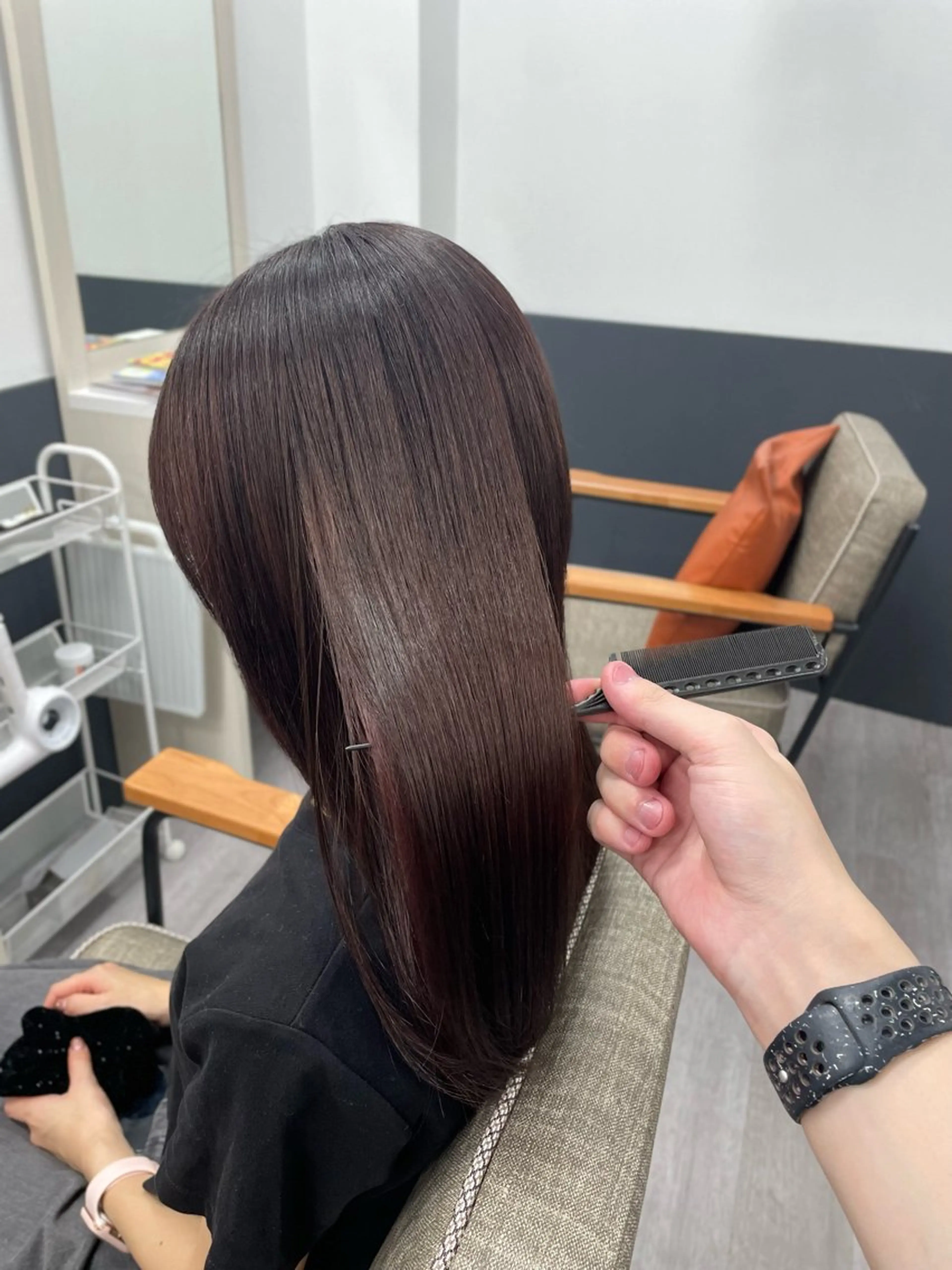 セミロング カラー カット ヘアカラー トリートメント 【髪質改善サロン】 🌟だいち🌟のヘアスタイル