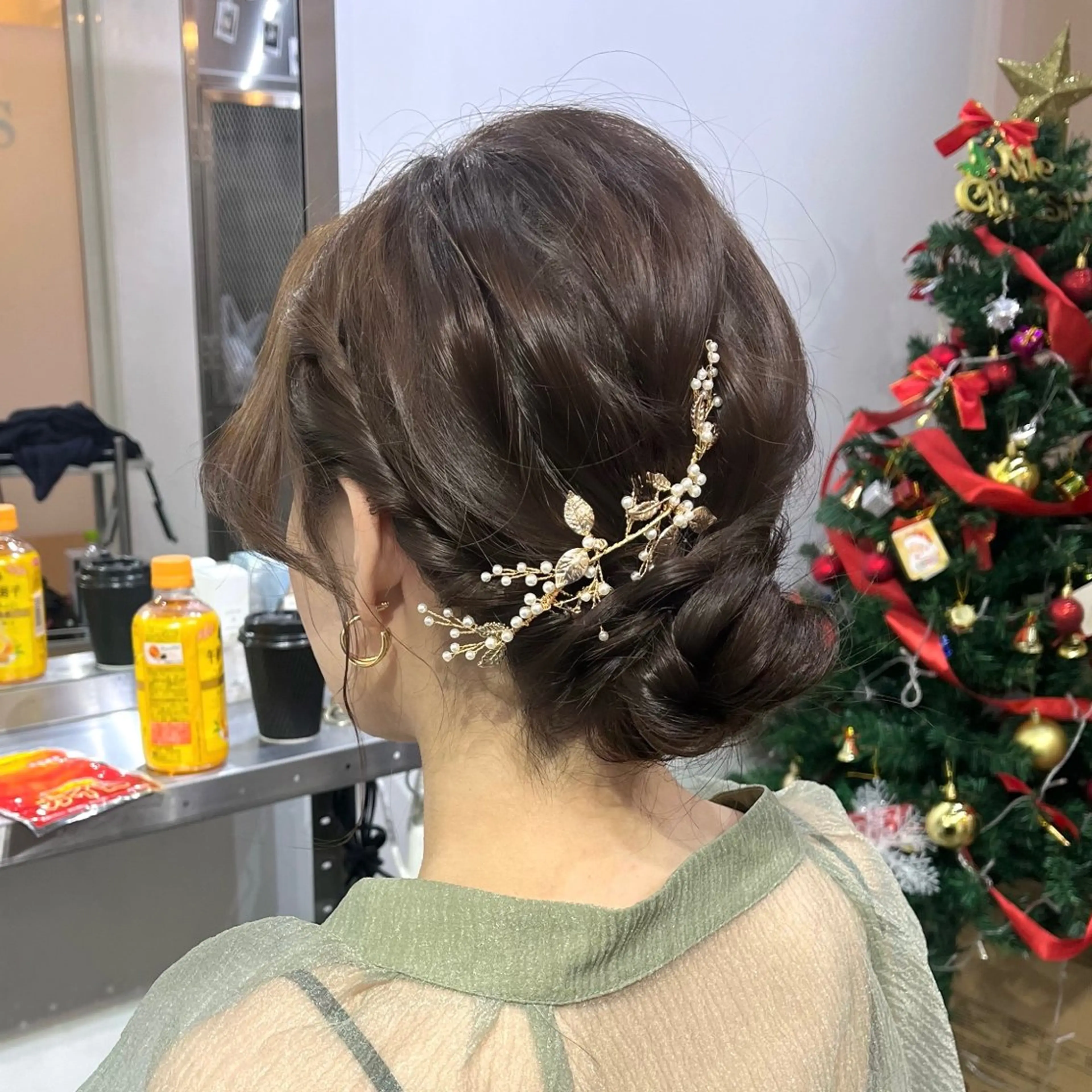 ヘアアレンジ ヘアセット 早朝セット☀️ レイヤー/Momoのヘアスタイル