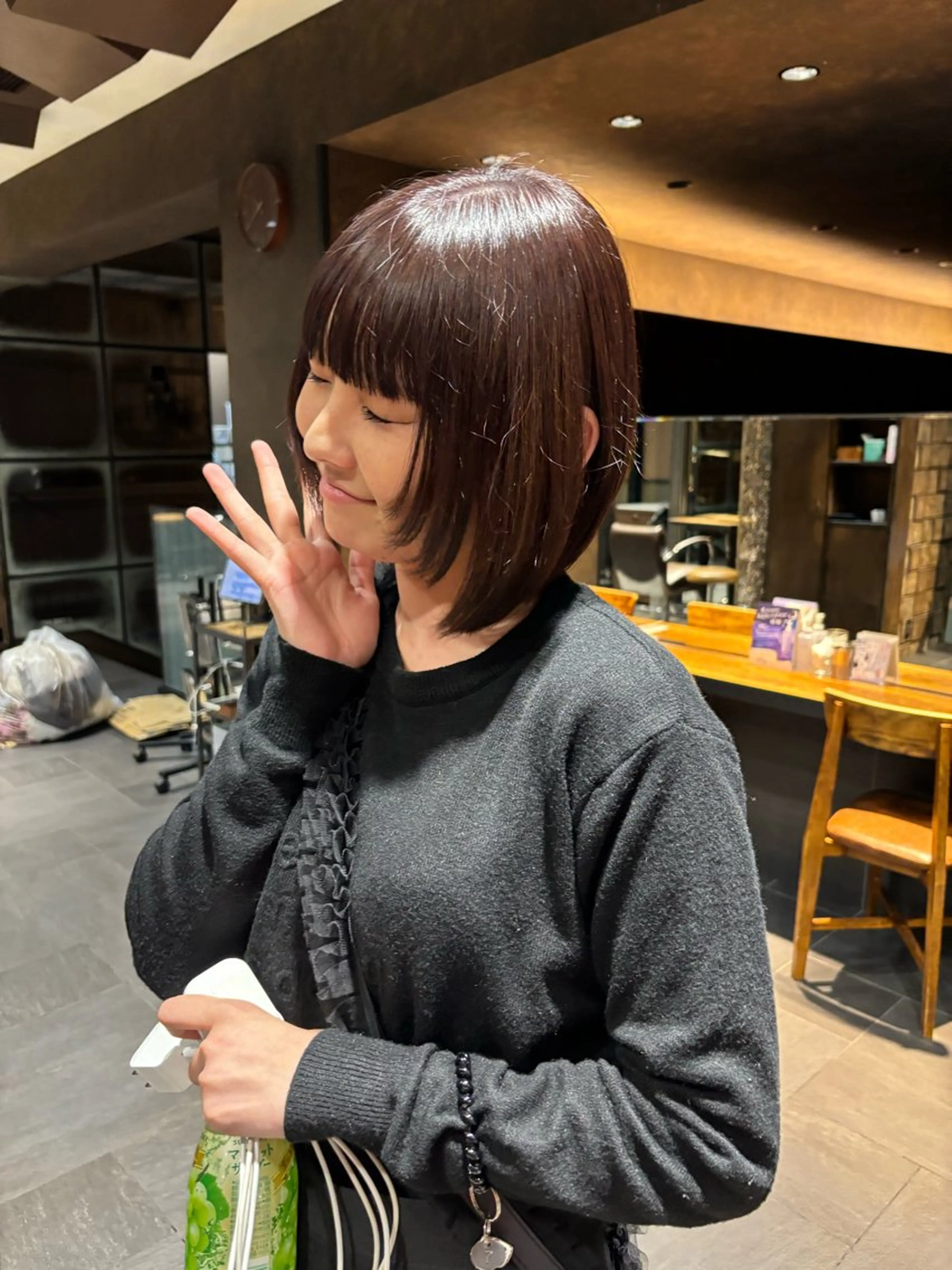 ショート MINX 銀座店所属・MINXginza タイラミユネのヘアスタイル