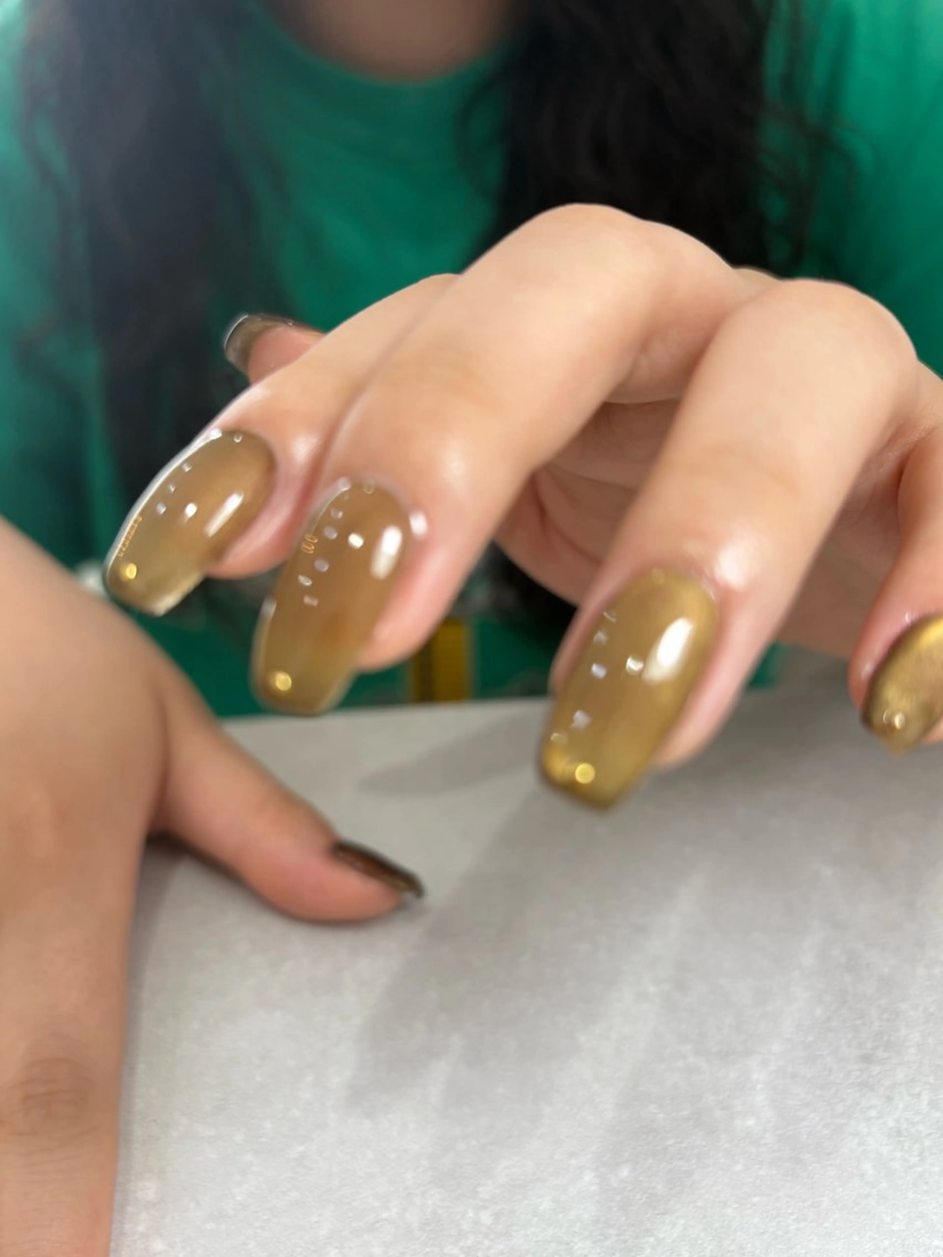 ネイル マグネットネイル ハンドネイル 【 Lea's 】 kaedeのネイルデザイン