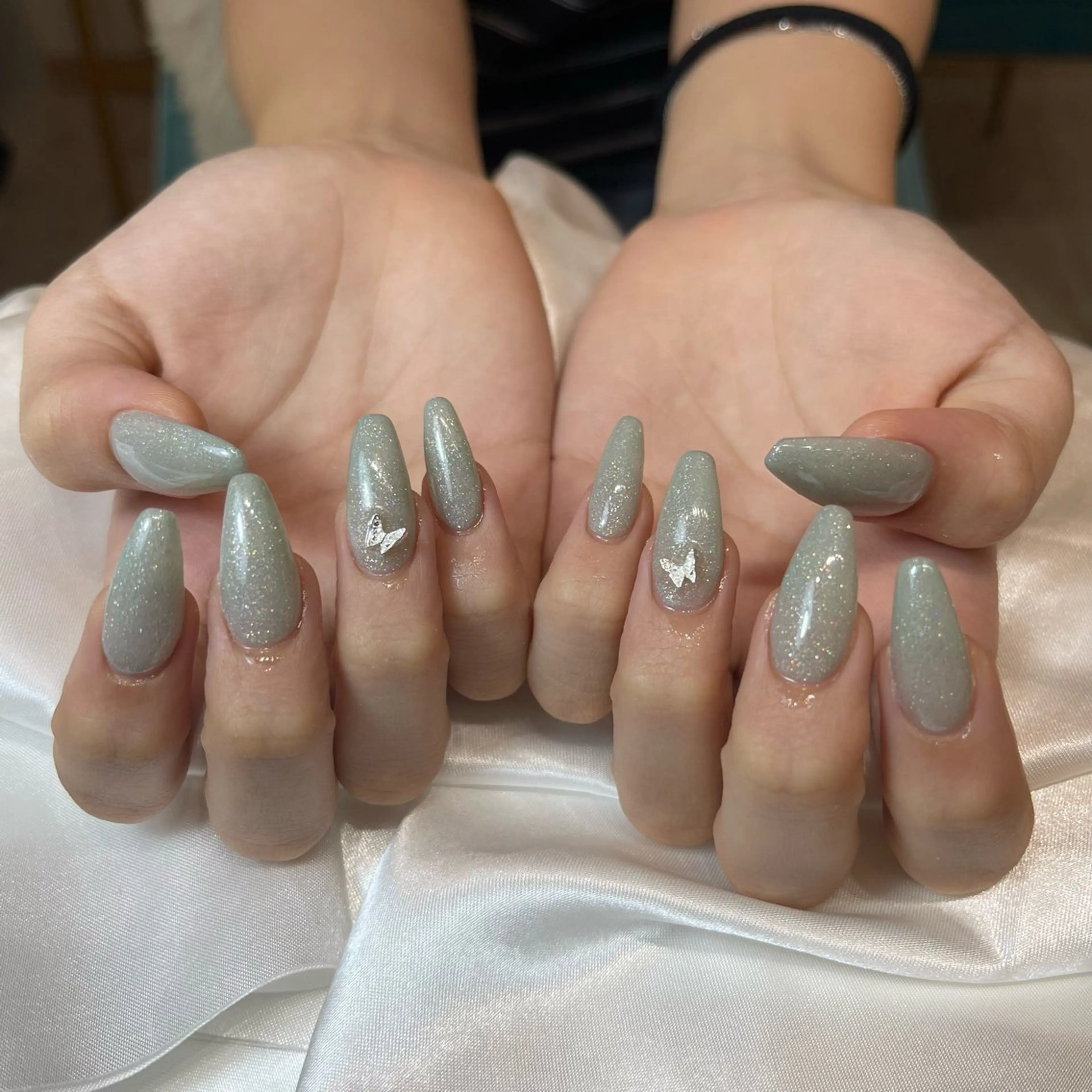ネイル ワンカラーネイル ハンドネイル salon de Tiara 碧のネイルデザイン