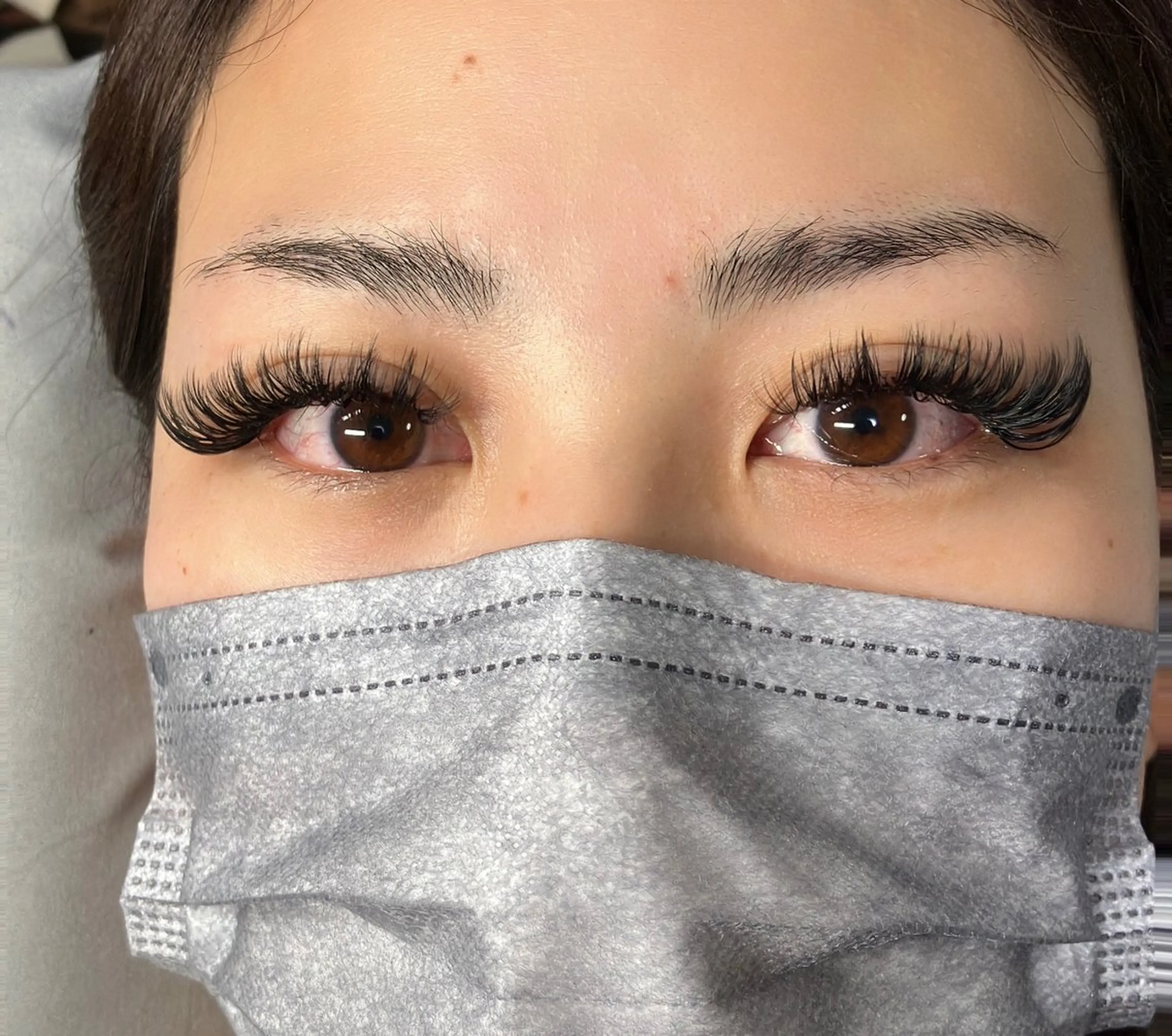 マツエク・マツパ 付け放題 目尻長め ボリュームラッシュ マツエク linda lashesのマツエク・マツパデザイン