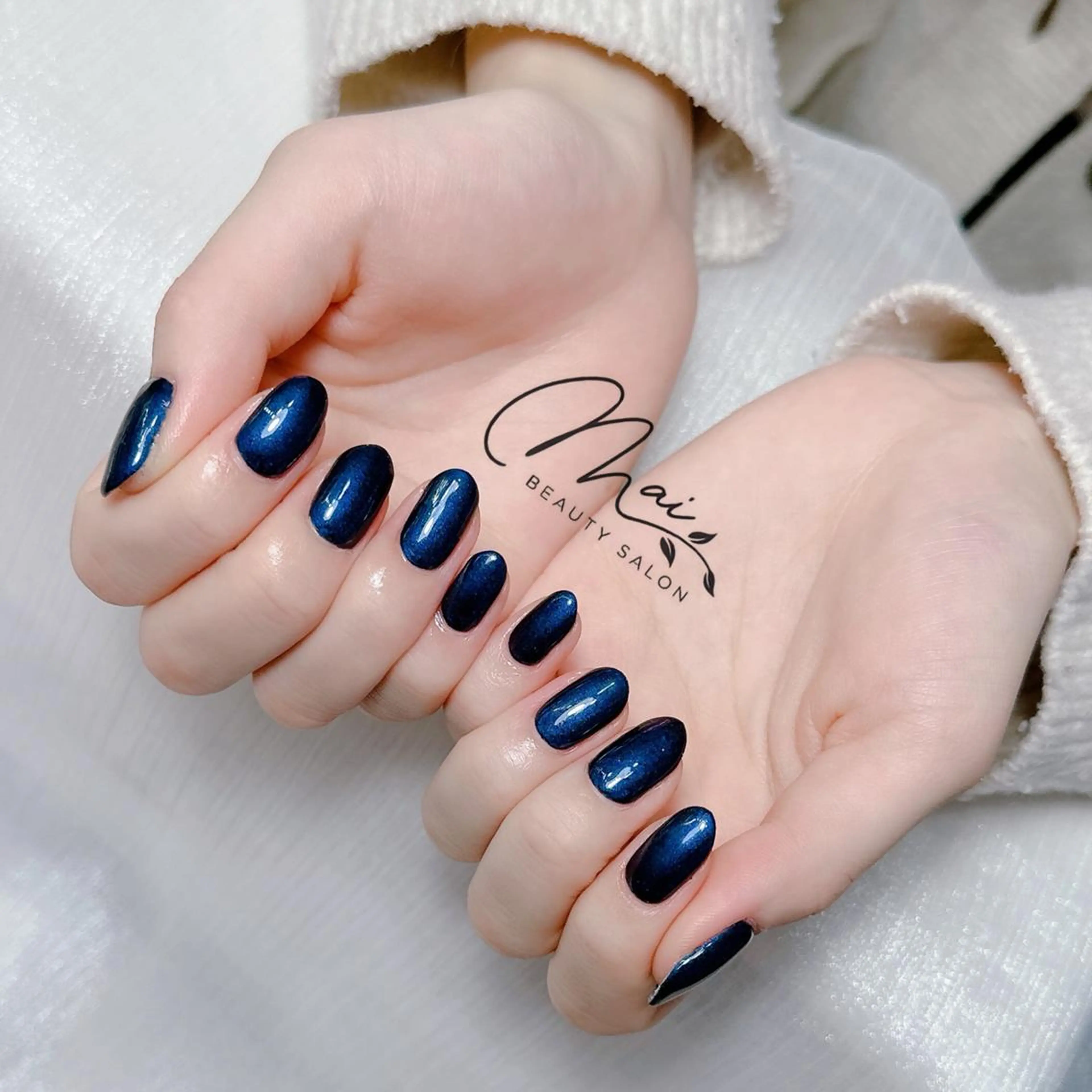 ネイル フットネイル ジェルネイル マグネットネイル パラジェル ワンホンネイル MaiBeauty DanHiのネイルデザイン
