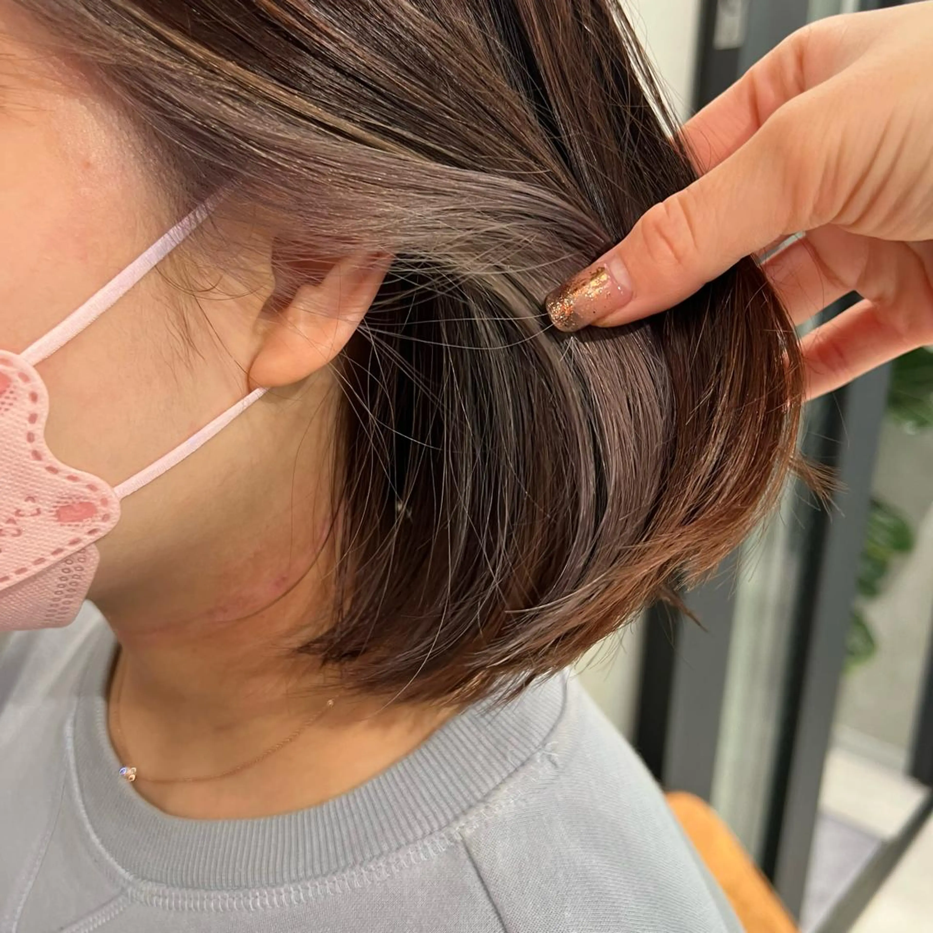ショート カラー 🌹似合わせカラー/ 酸性縮毛🌹野本麗奈のヘアスタイル