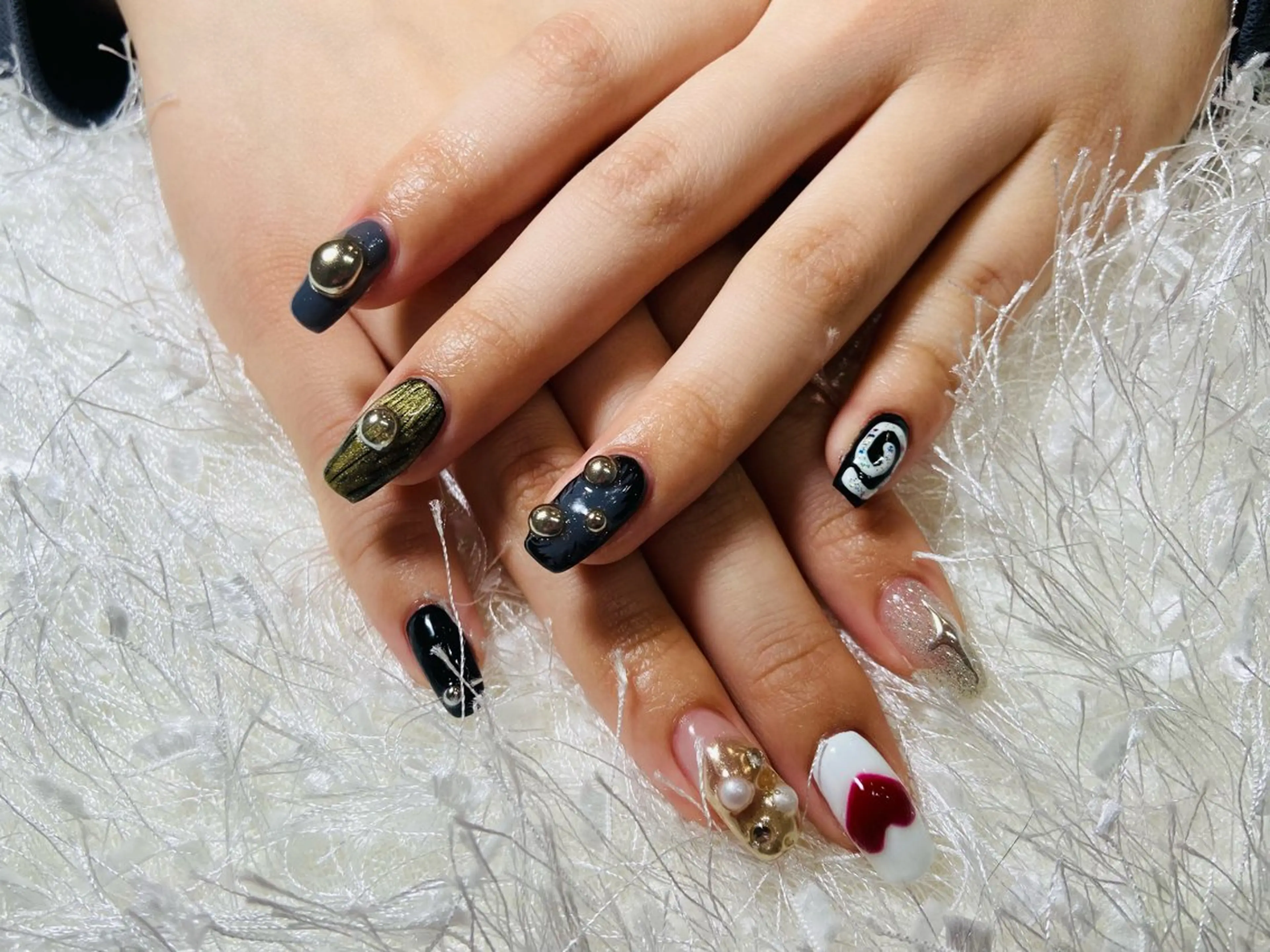 ネイル 持ち込み A-nail あずさ　閉店のネイルデザイン