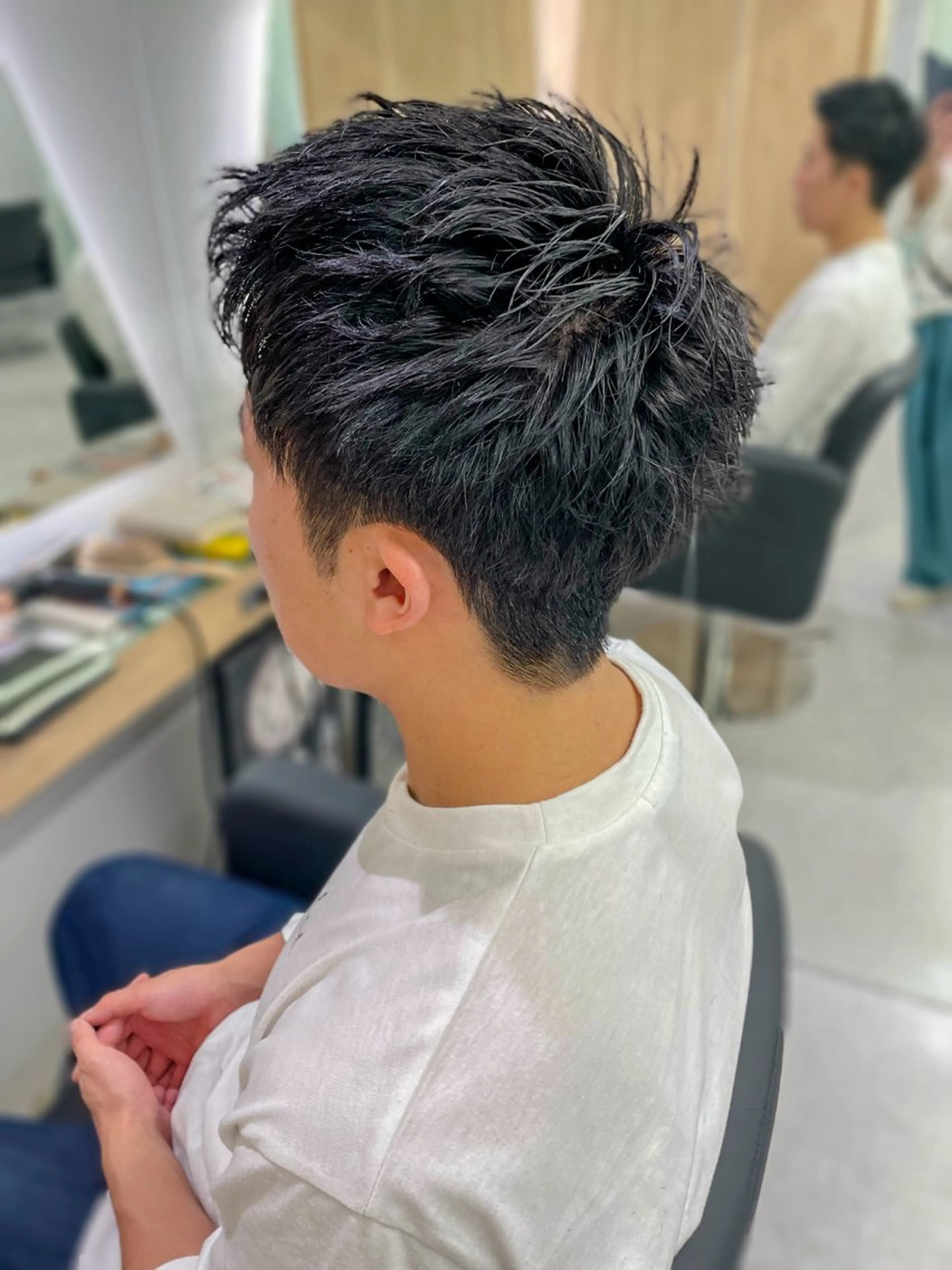 ショート パーマ カット パーマ 中西 将🌈"たすく"のヘアスタイル