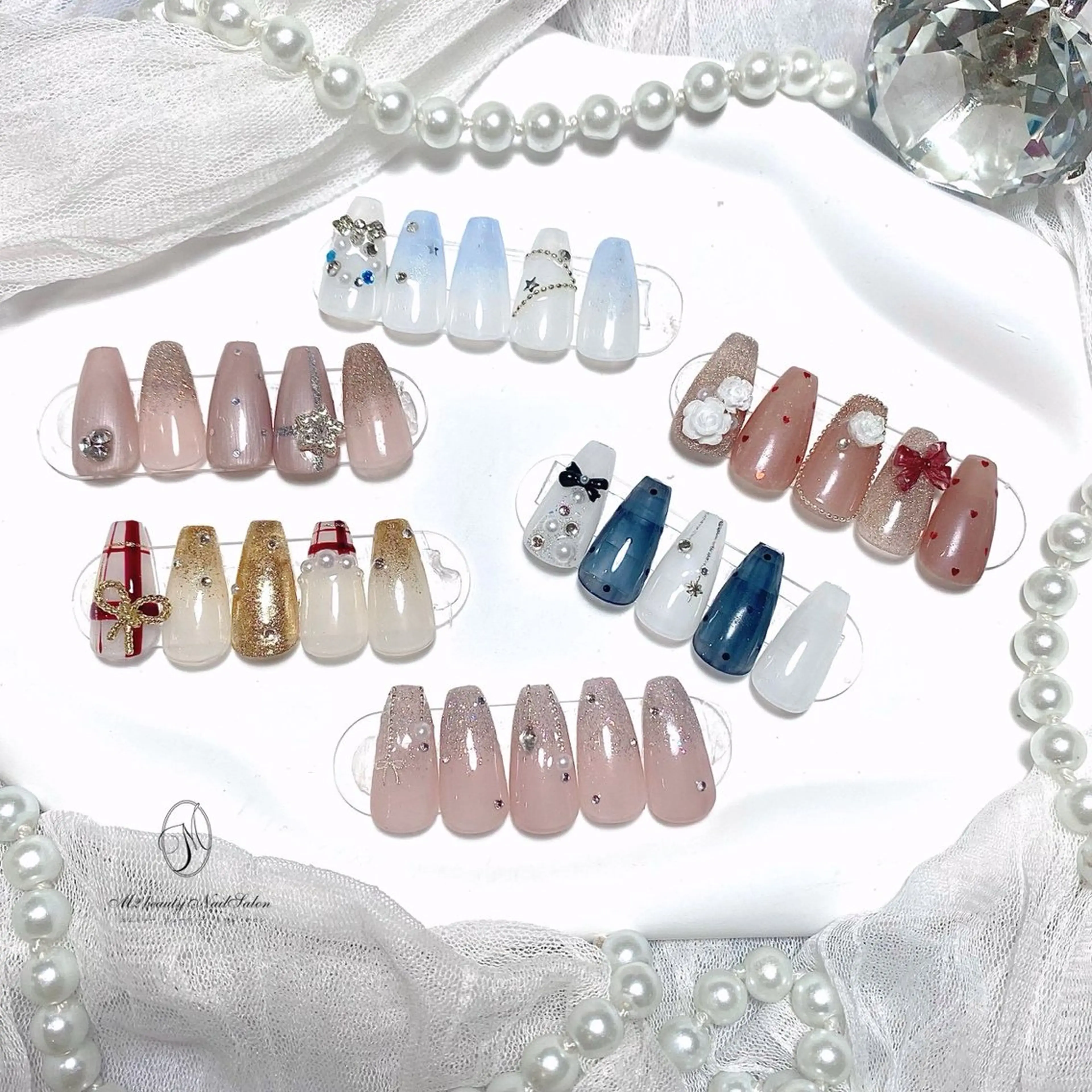 ネイル ワンホンネイル ハンドネイル M2beauty Renaのネイルデザイン