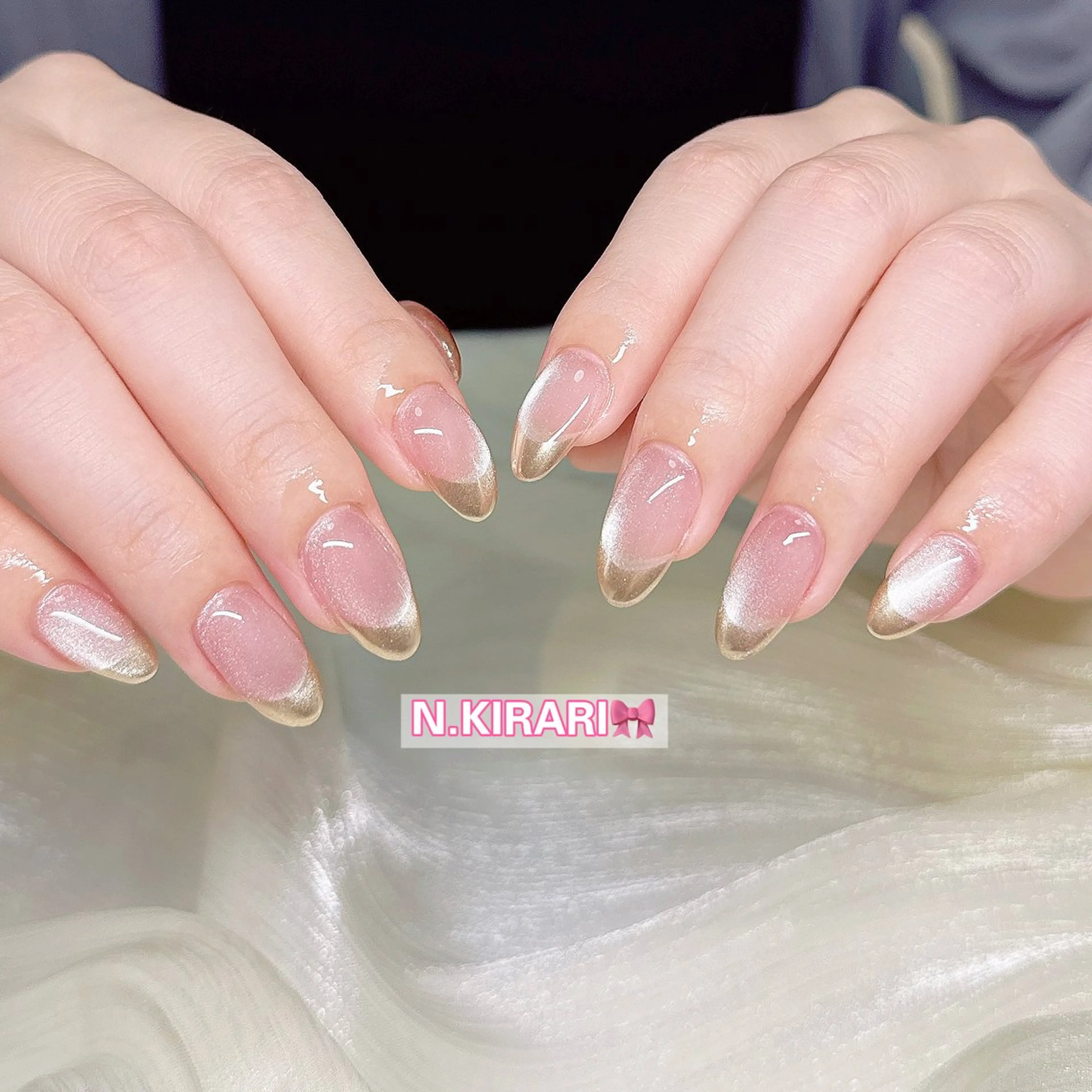 ネイル マグネットネイル ハンドネイル ハンドケア N.KIRARI  nail所属・N.KIRARI nail salonのネイルデザイン