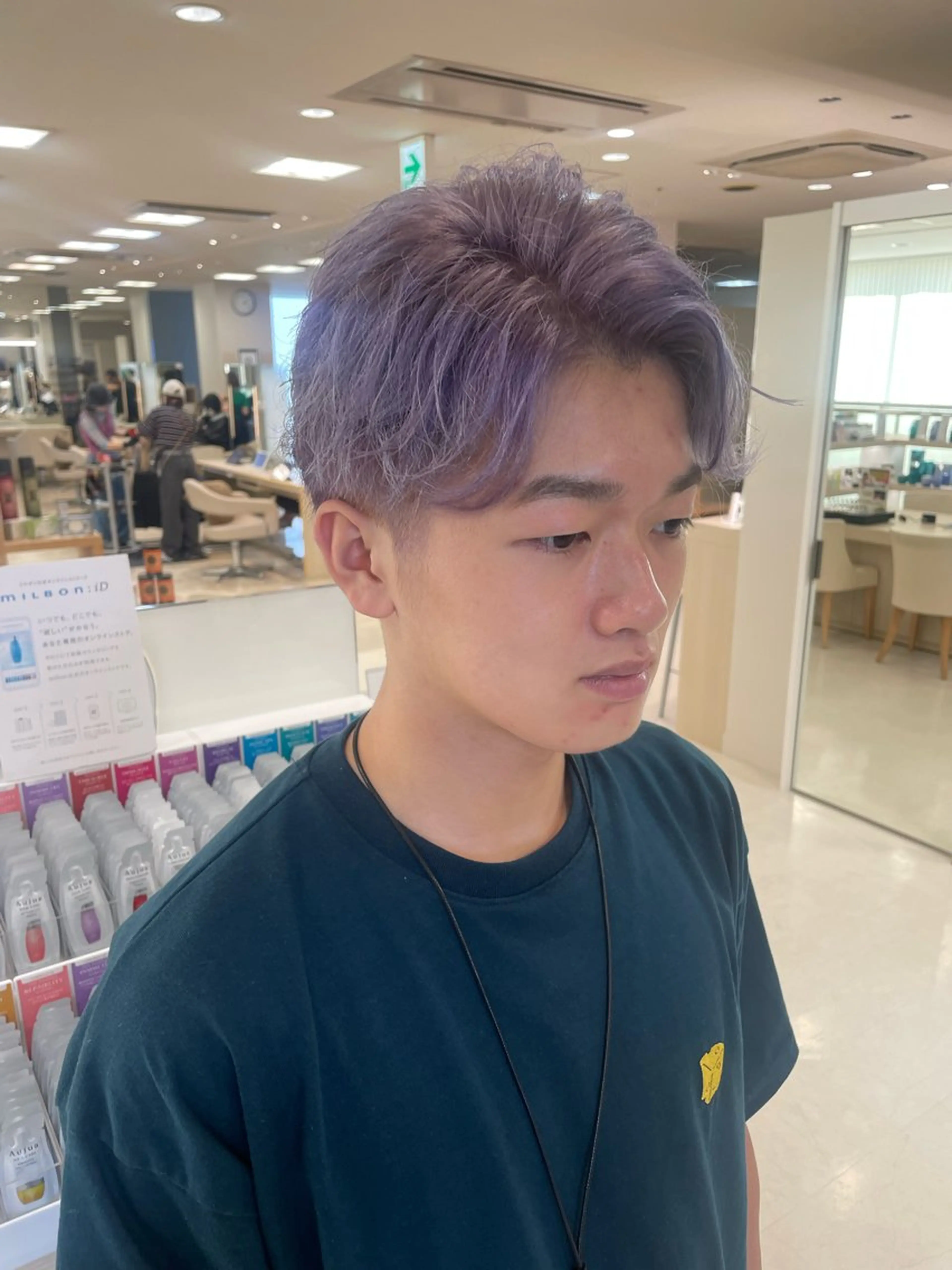 カラー メンズ カット ヘアカラー ヘッドスパ ヘアセット 暖色レイヤー 🥀REIRIのヘアスタイル