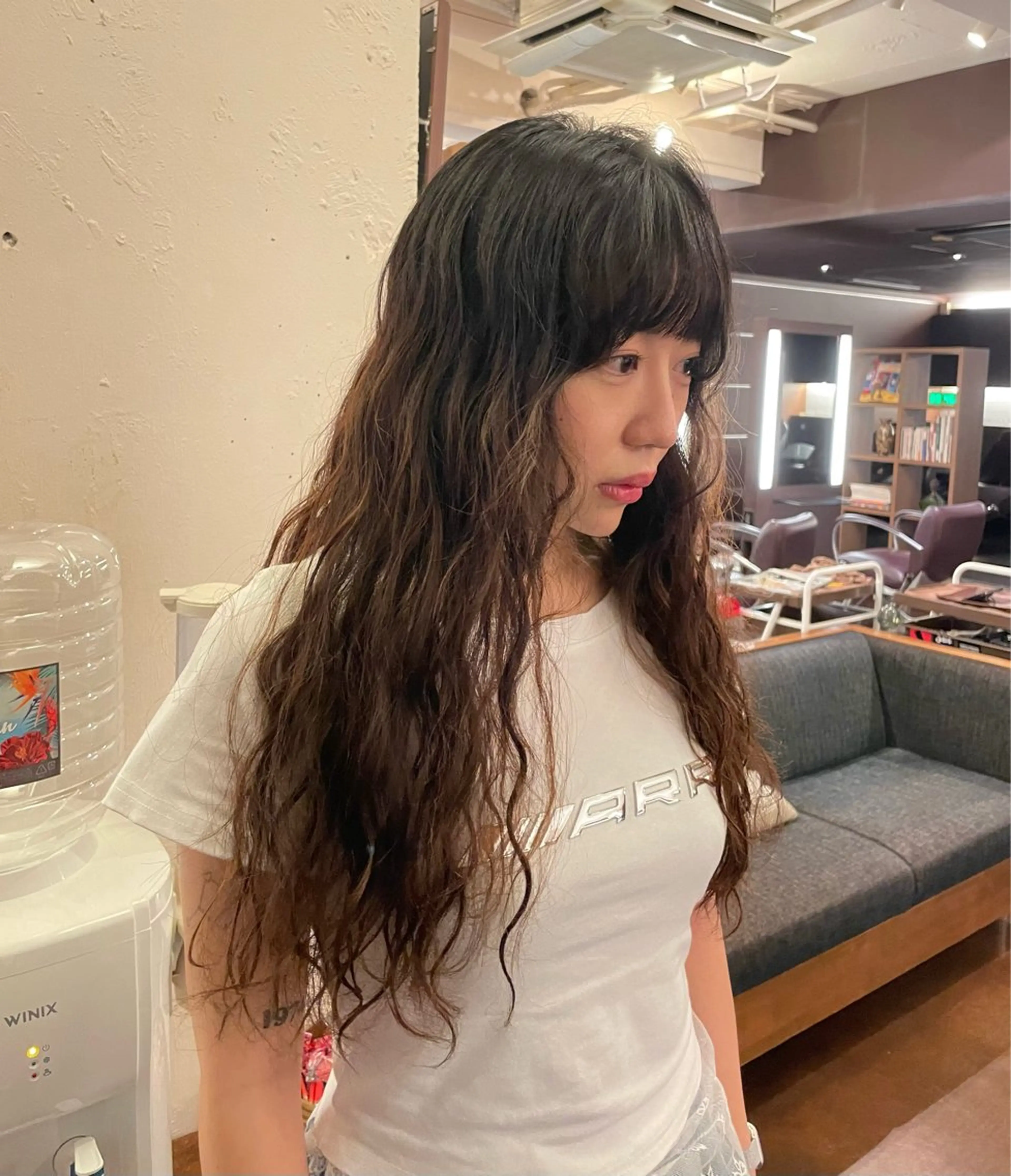 ロング パーマ ロング HARU 🤍✨のヘアスタイル