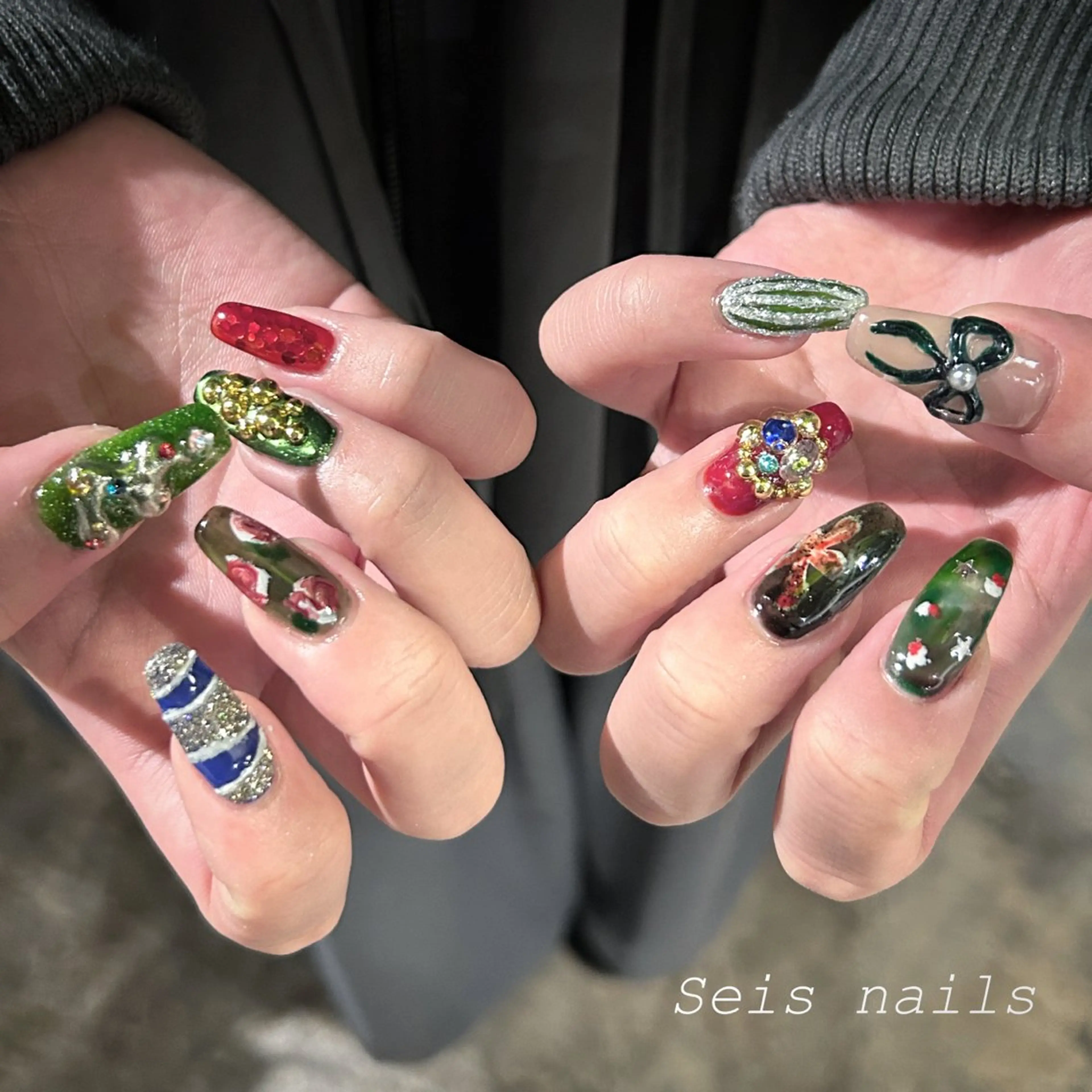 ネイル ハンドネイル Seis Shihoのネイルデザイン