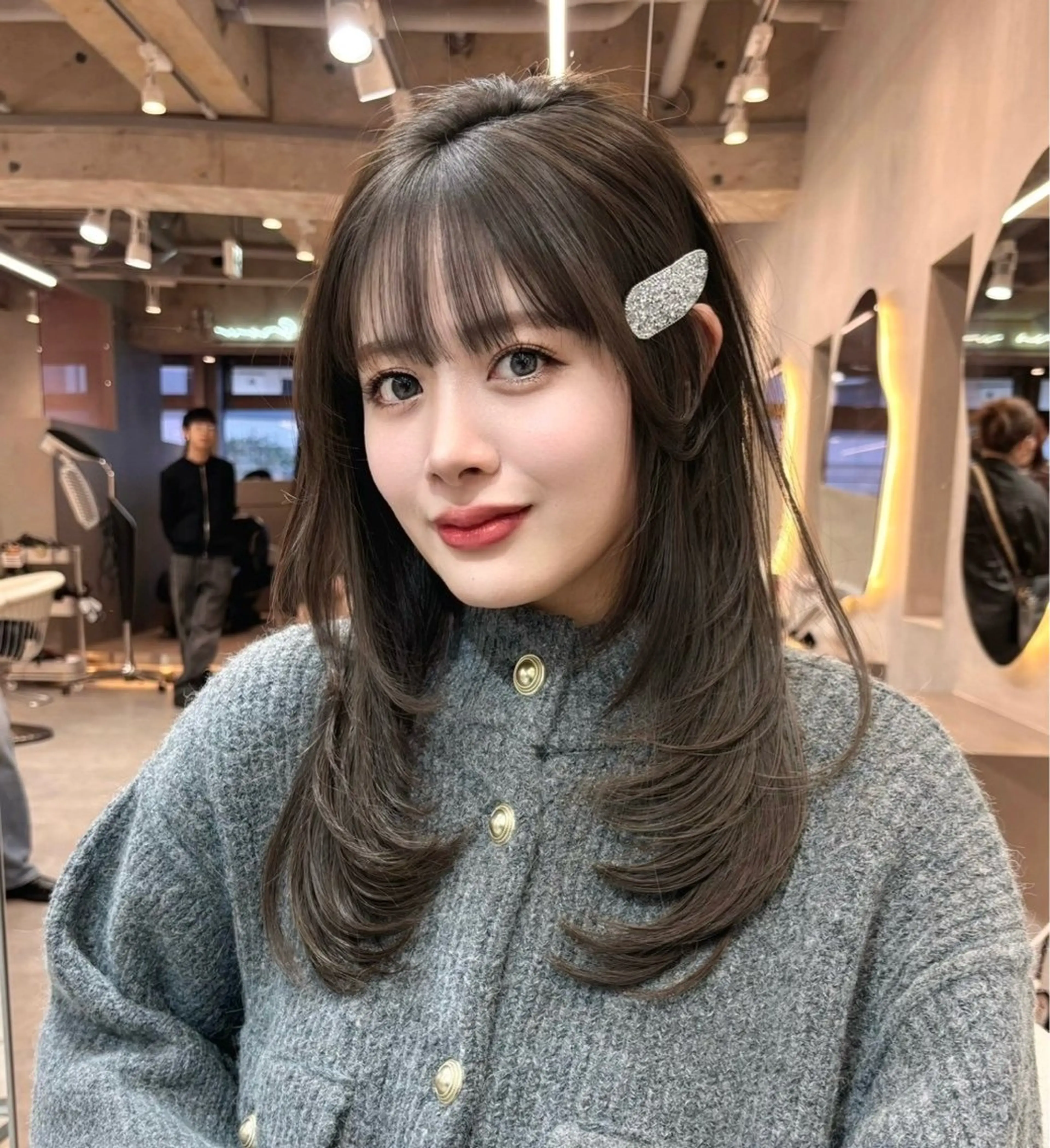 ロング レイヤーカット 大和田拓夢 /縮毛矯正/艶髪ボブのヘアスタイル