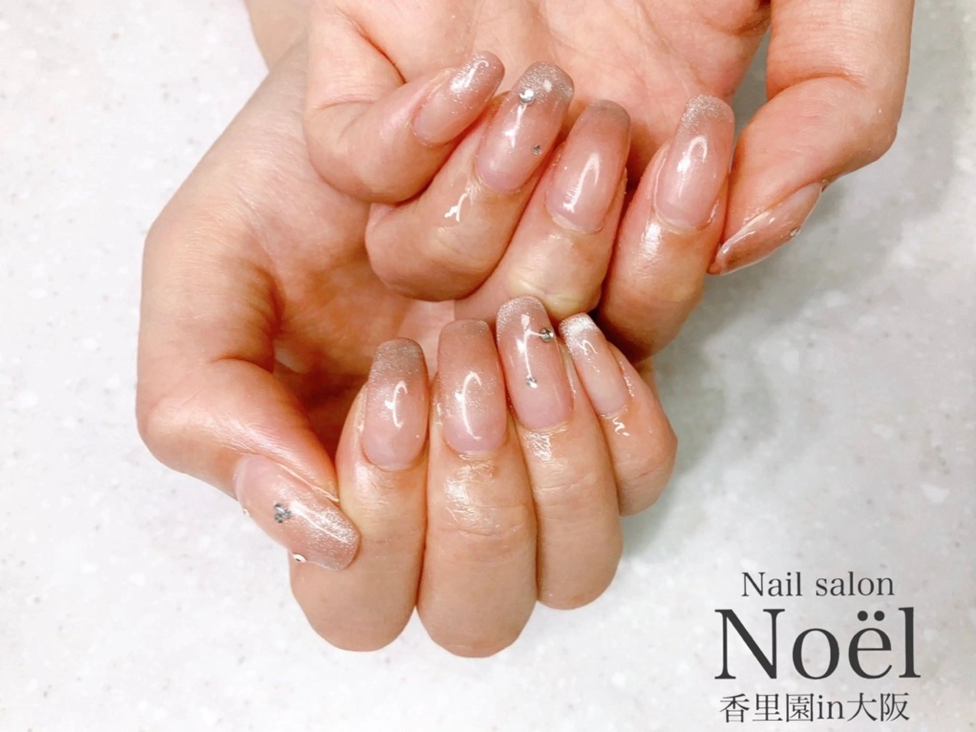 ネイル ハンドネイル Nailsalon  &Noel所属・もも 🍑のネイルデザイン