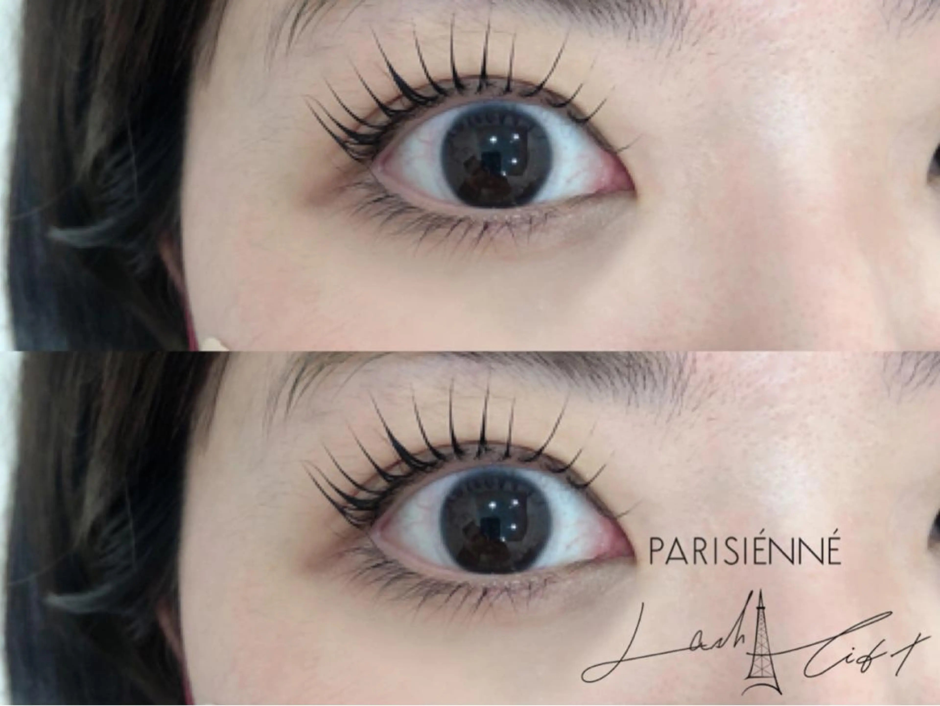 マツエク・マツパ パリジェンヌラッシュリフト MAQUM𖤐 Satsumiのマツエク・マツパデザイン