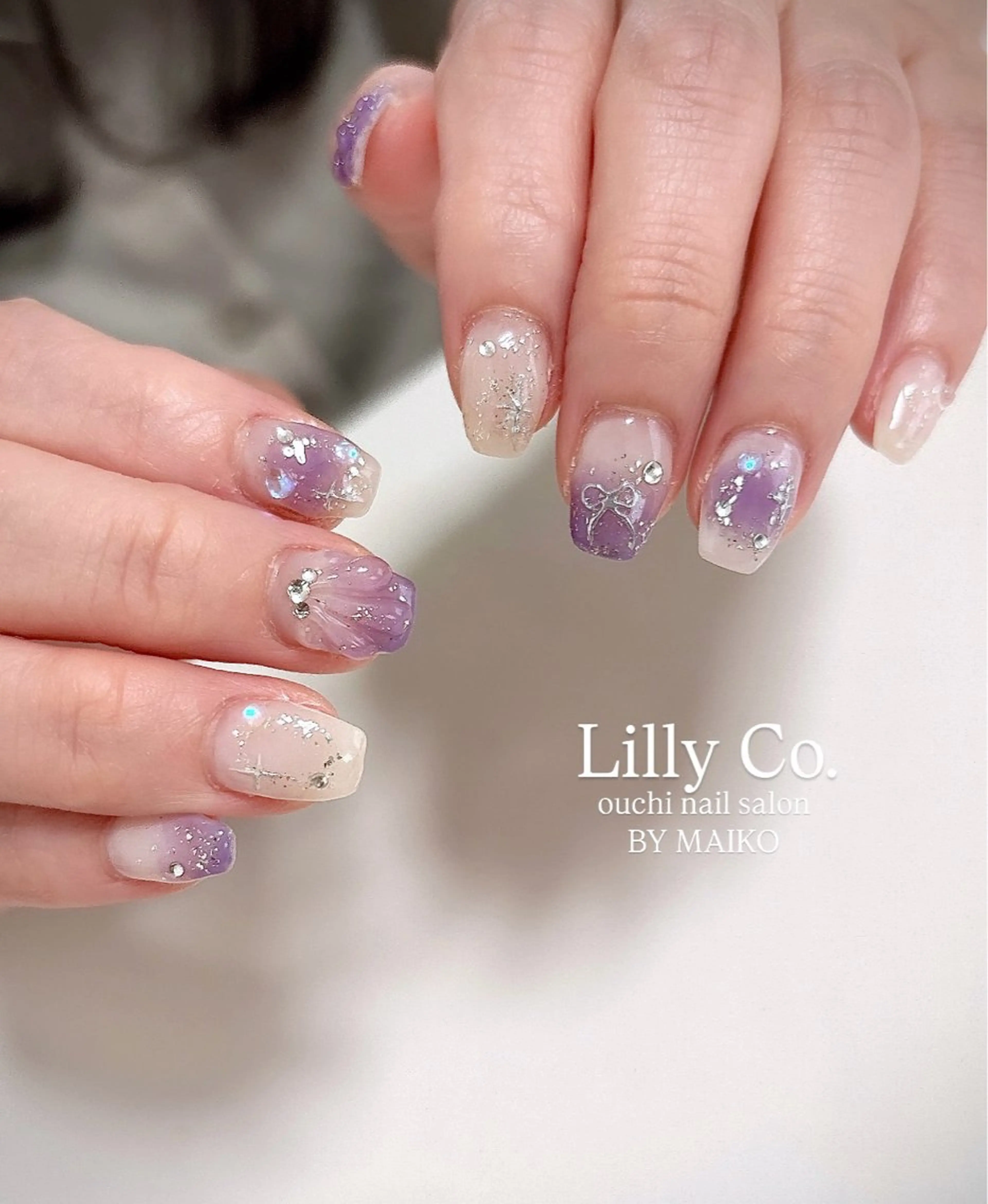 ネイル ハンドネイル ハンドケア Lilly Co.のネイルデザイン