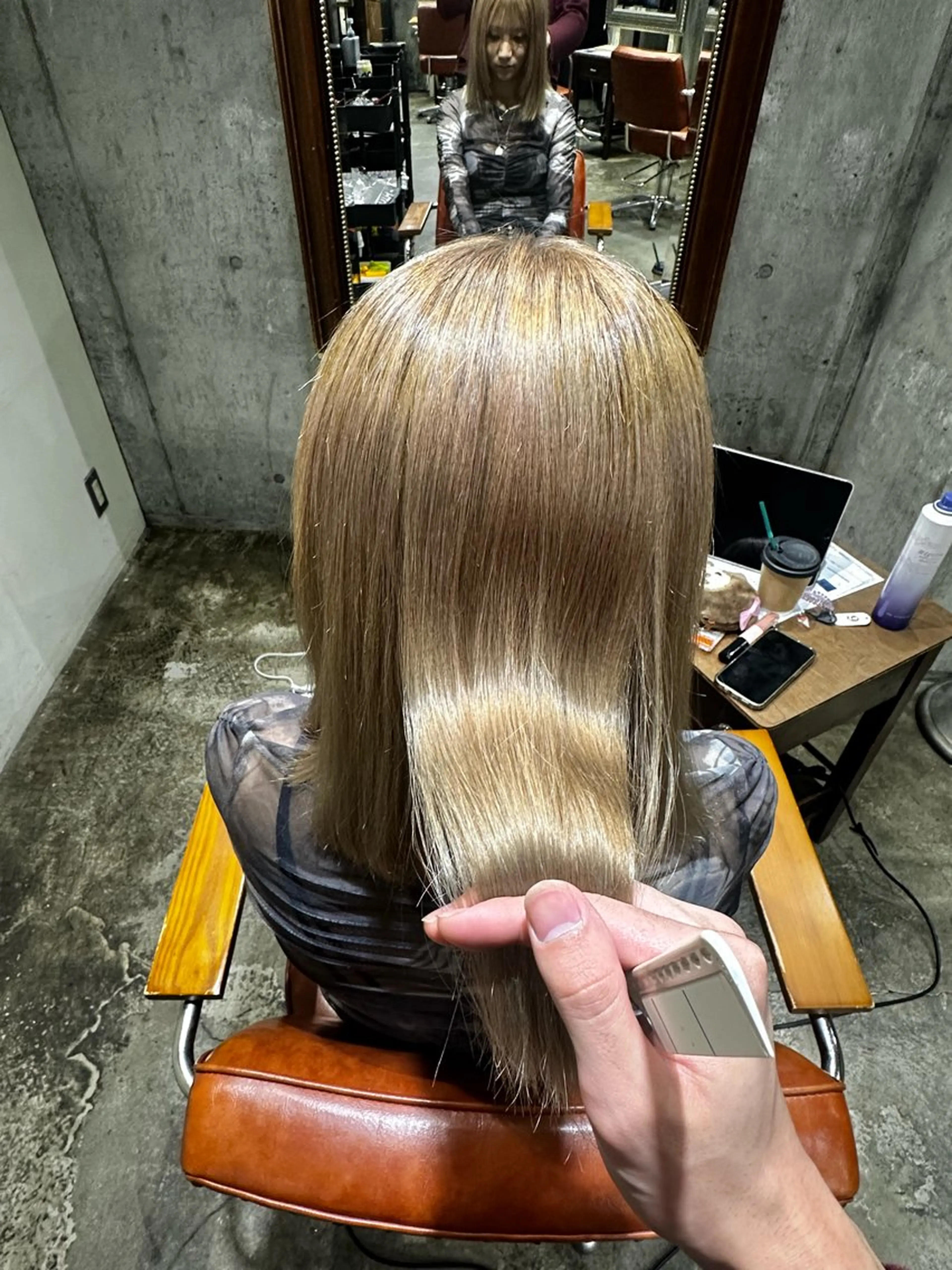 ロング 【💎ツヤ髪💎】 ダメージレスカラー✨のヘアスタイル