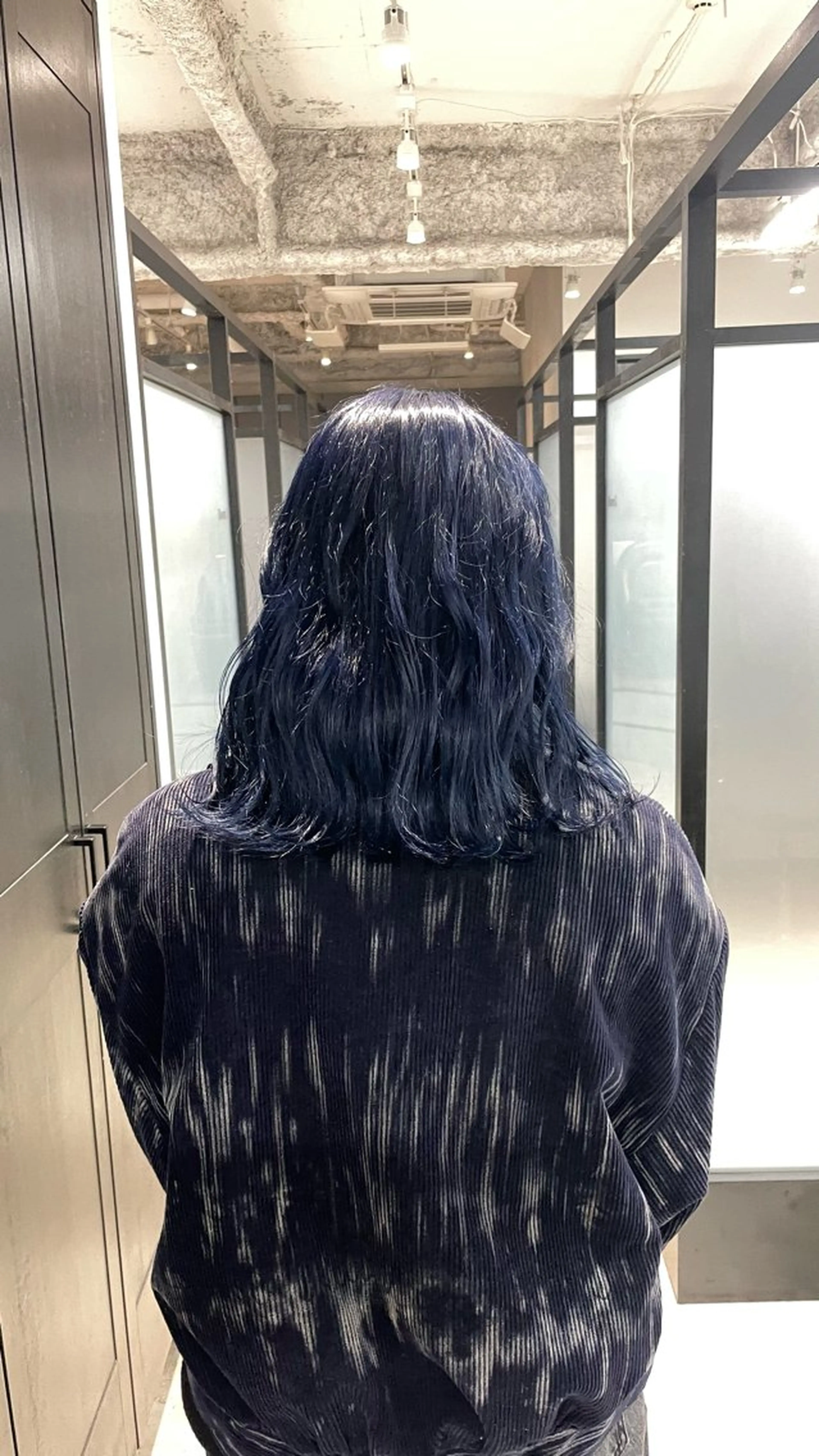 ミディアム ヘアカラー トリートメント SALOWIN 梅田所属・山口滉斗/美髪 縮毛矯正/髪質改善のヘアスタイル