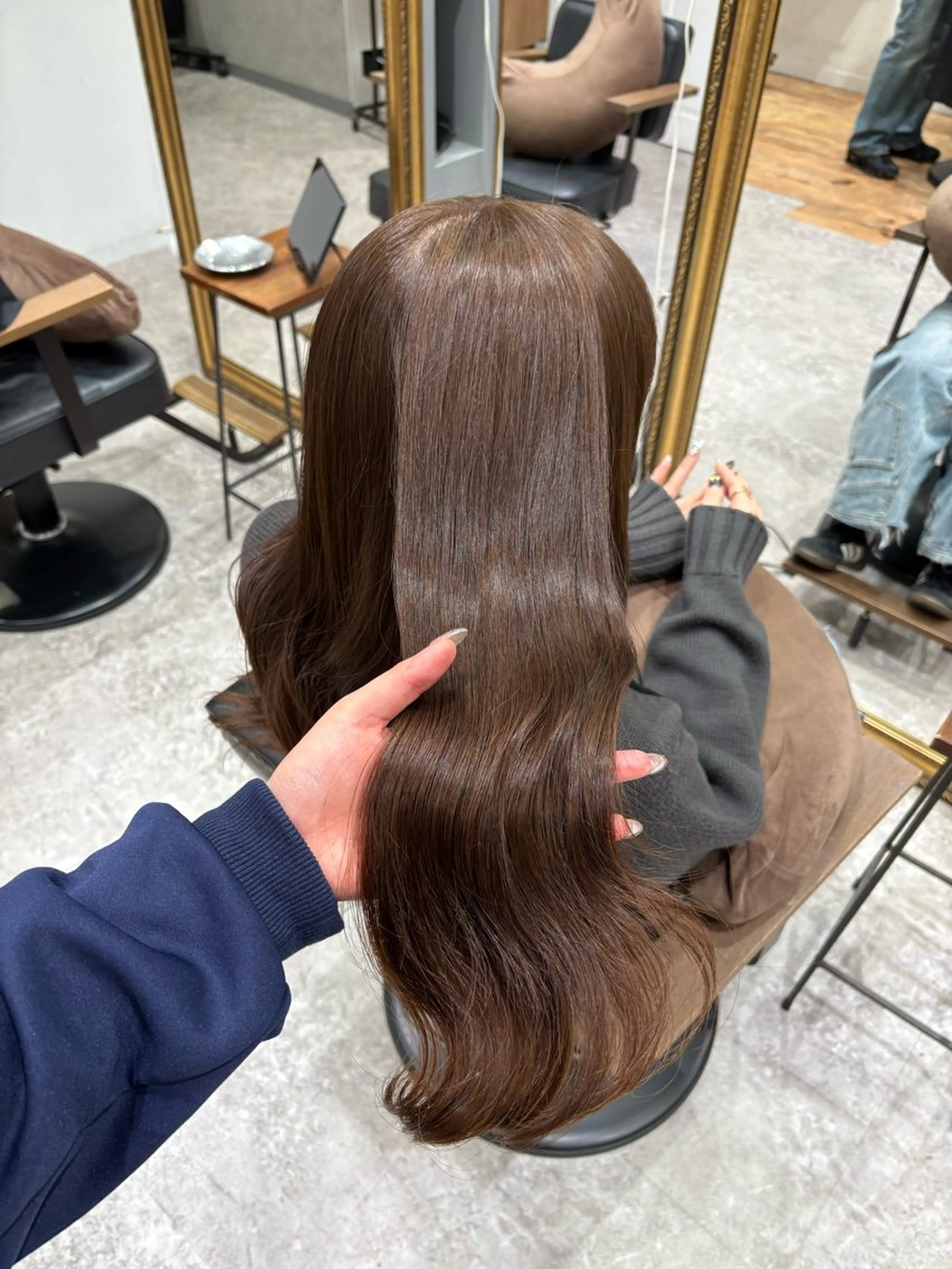 カラー ヘアカラー トリートメント 透明感カラー/ダブル カラー/MAI🎀のヘアスタイル