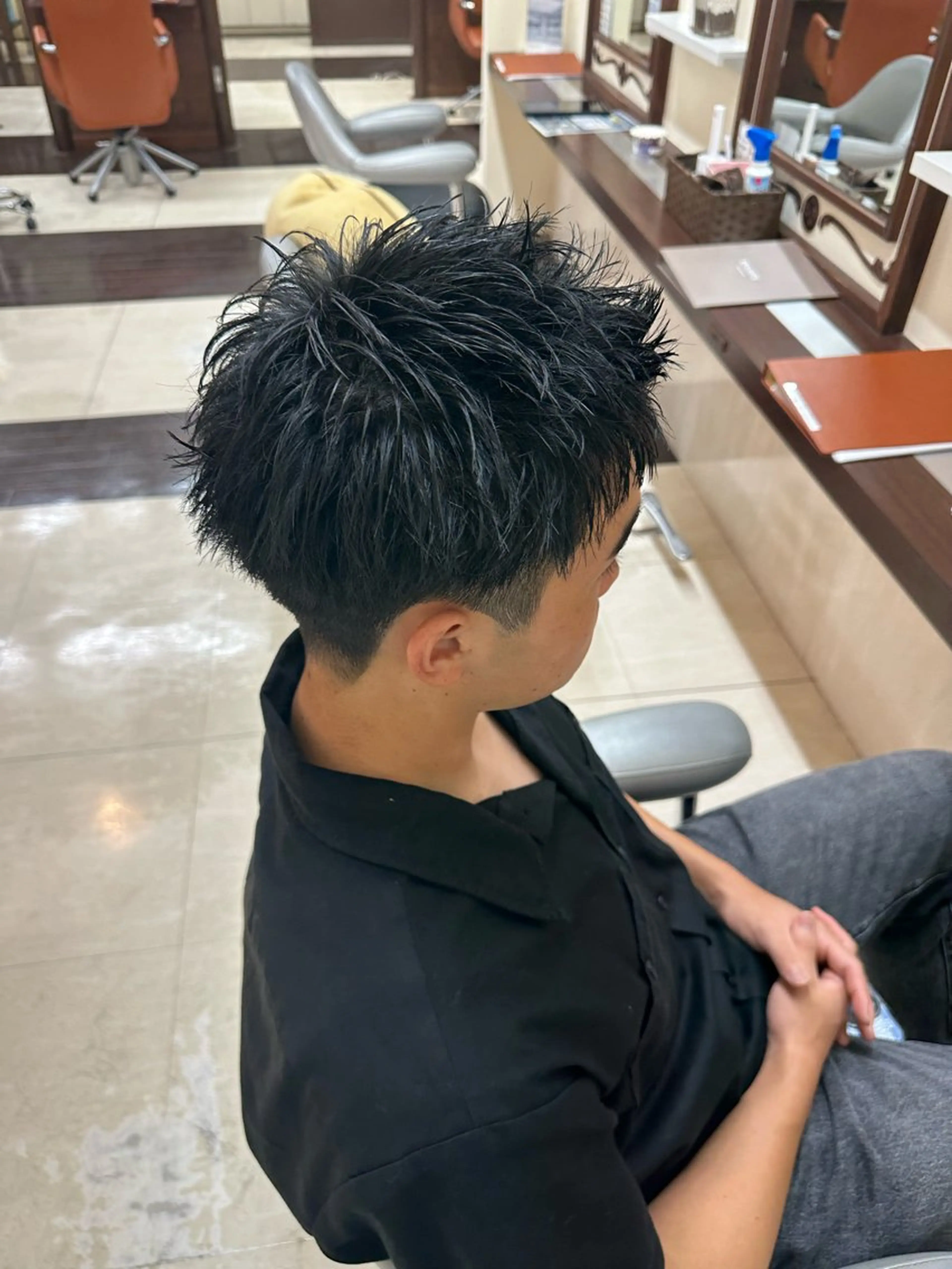 ショート カラー メンズ カット ヘアセット 毎月230人担当/ メンズヘア/清和武虎のヘアスタイル