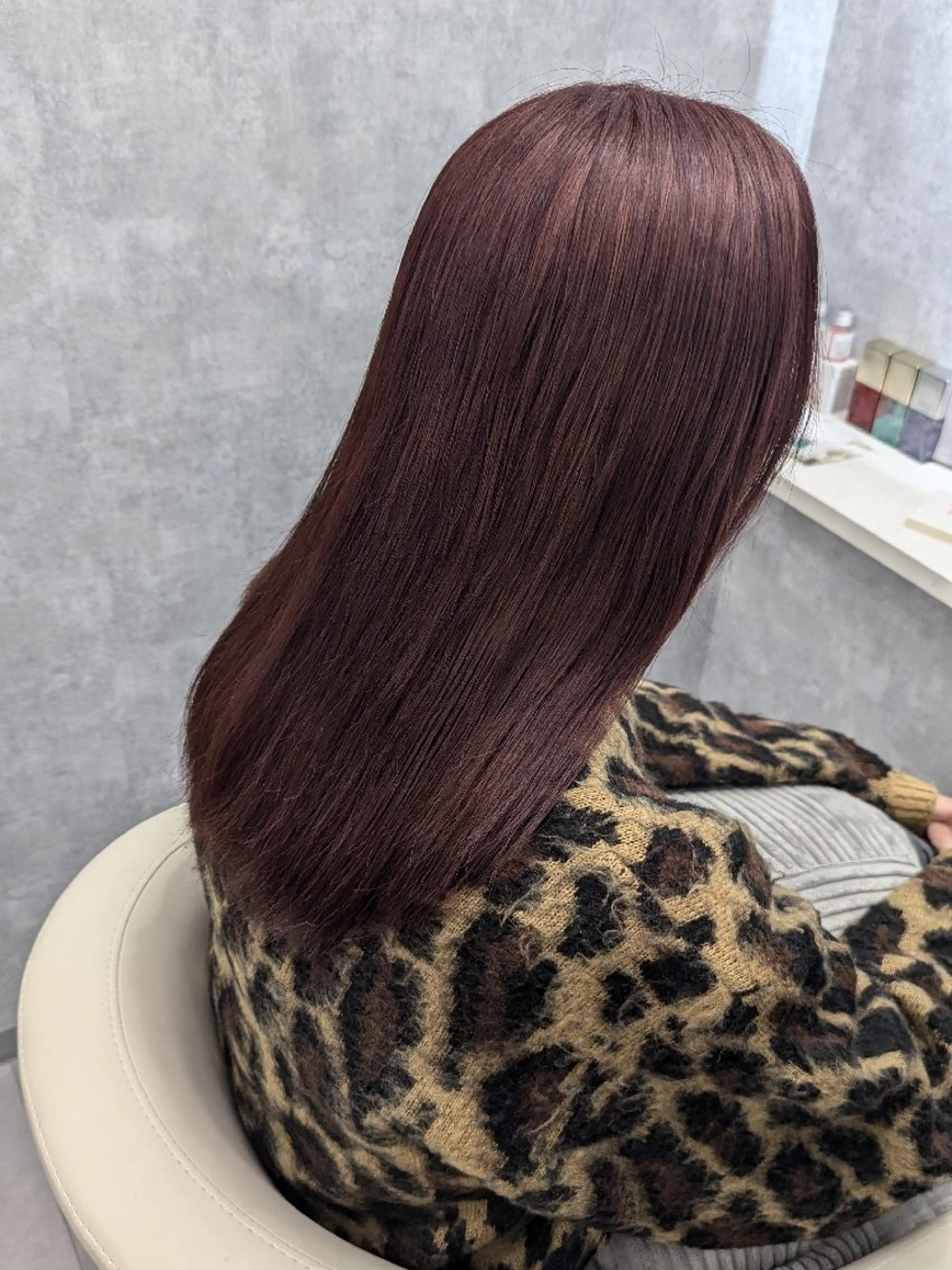 ロング カット ヘアカラー トリートメント 🩶MIYU🩶 うるつやカラー୨୧のヘアスタイル