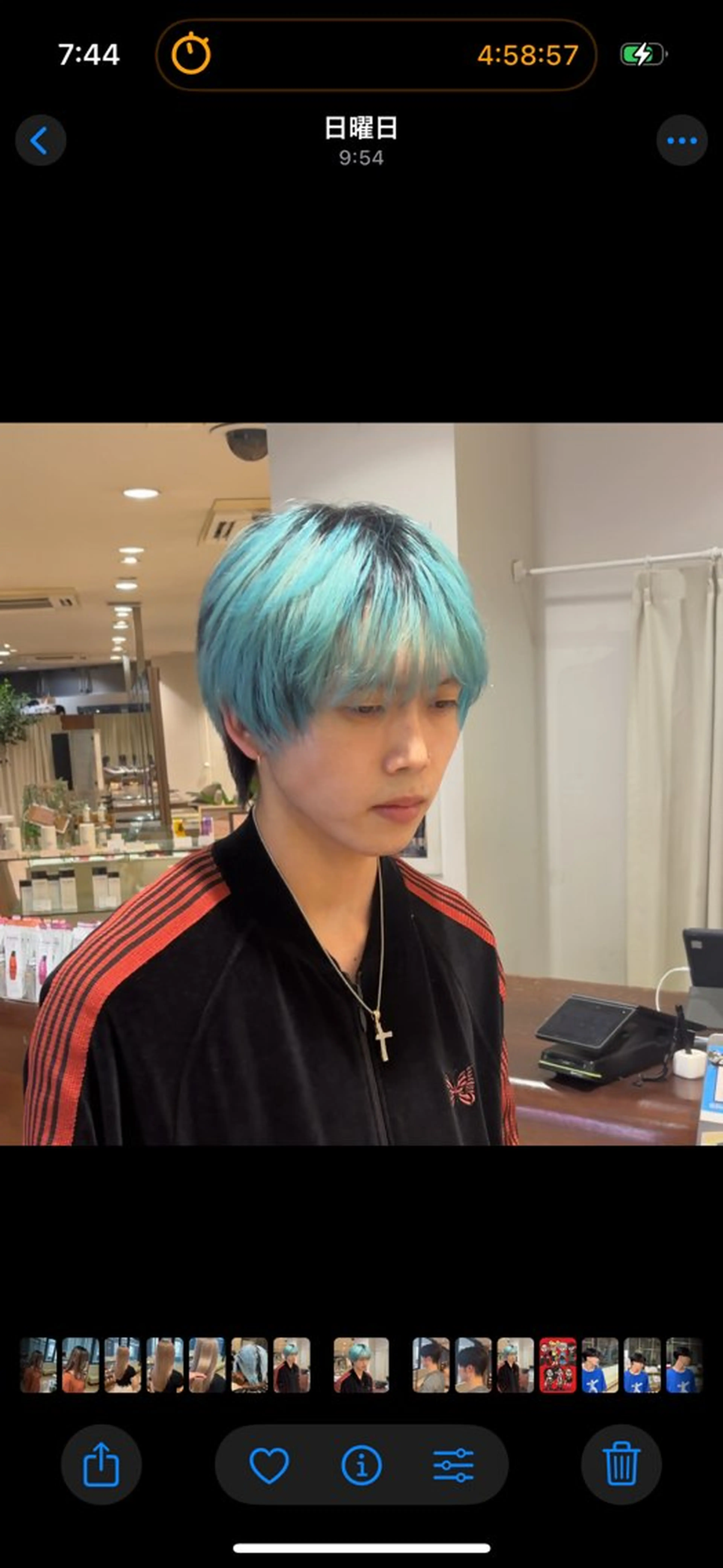 ショート カラー ✨ケアブリーチカラー ✨️透明感カラーのヘアスタイル