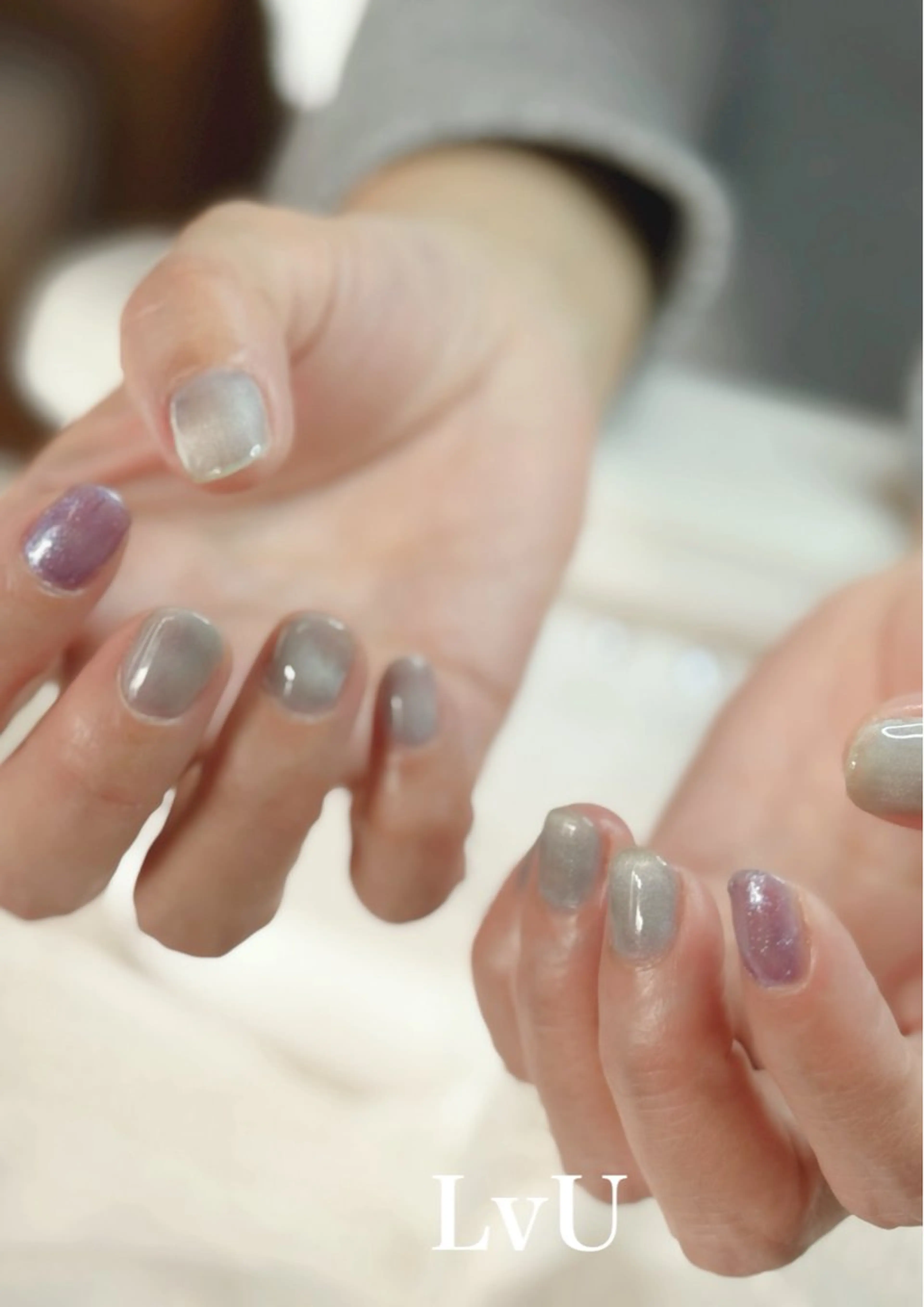 ネイル マグネットネイル LvU(ラブユー) Asayamaのネイルデザイン