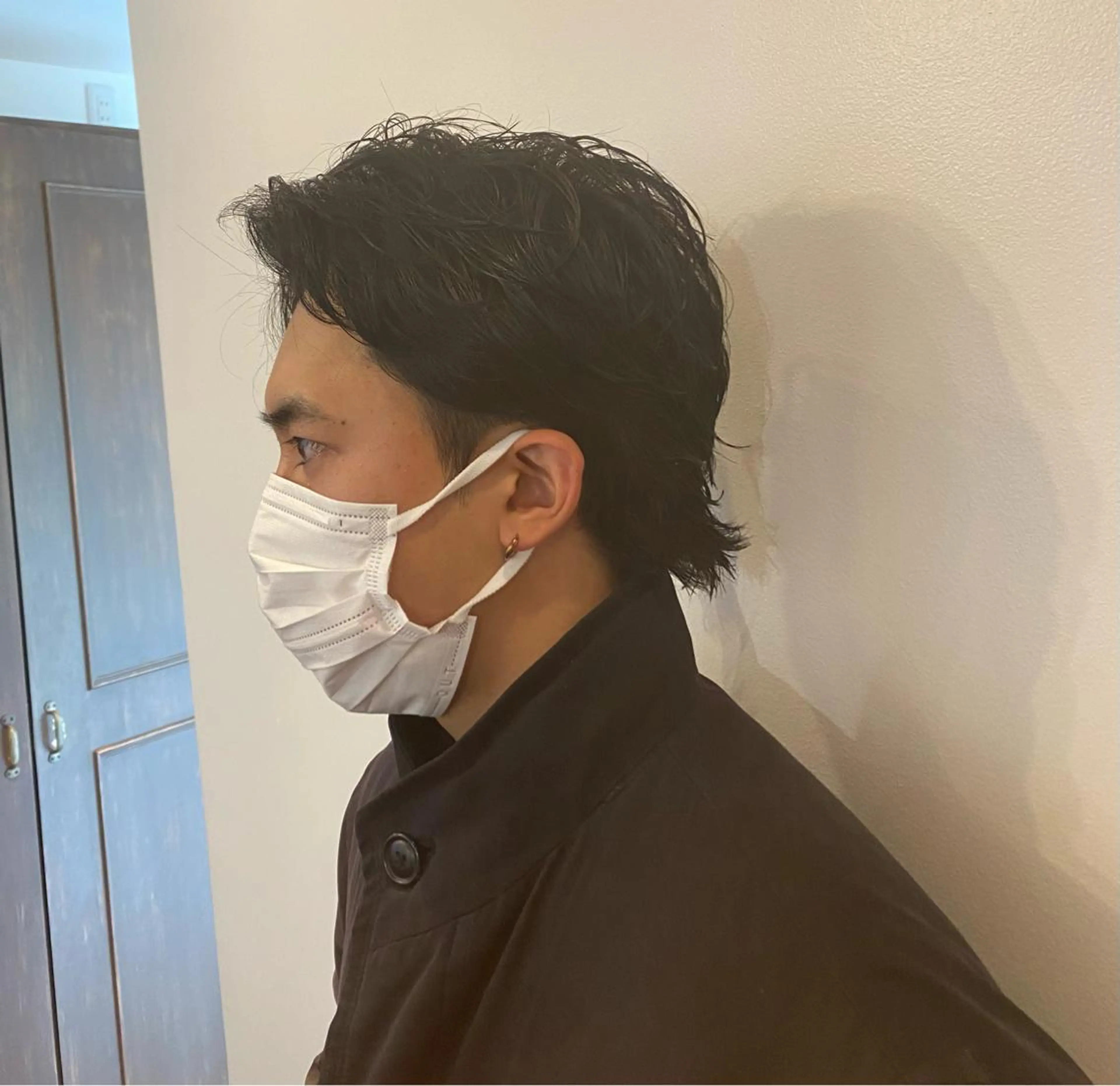 ショート メンズ CIEN white所属・パーマモデル募集中 渥美翔人のヘアスタイル