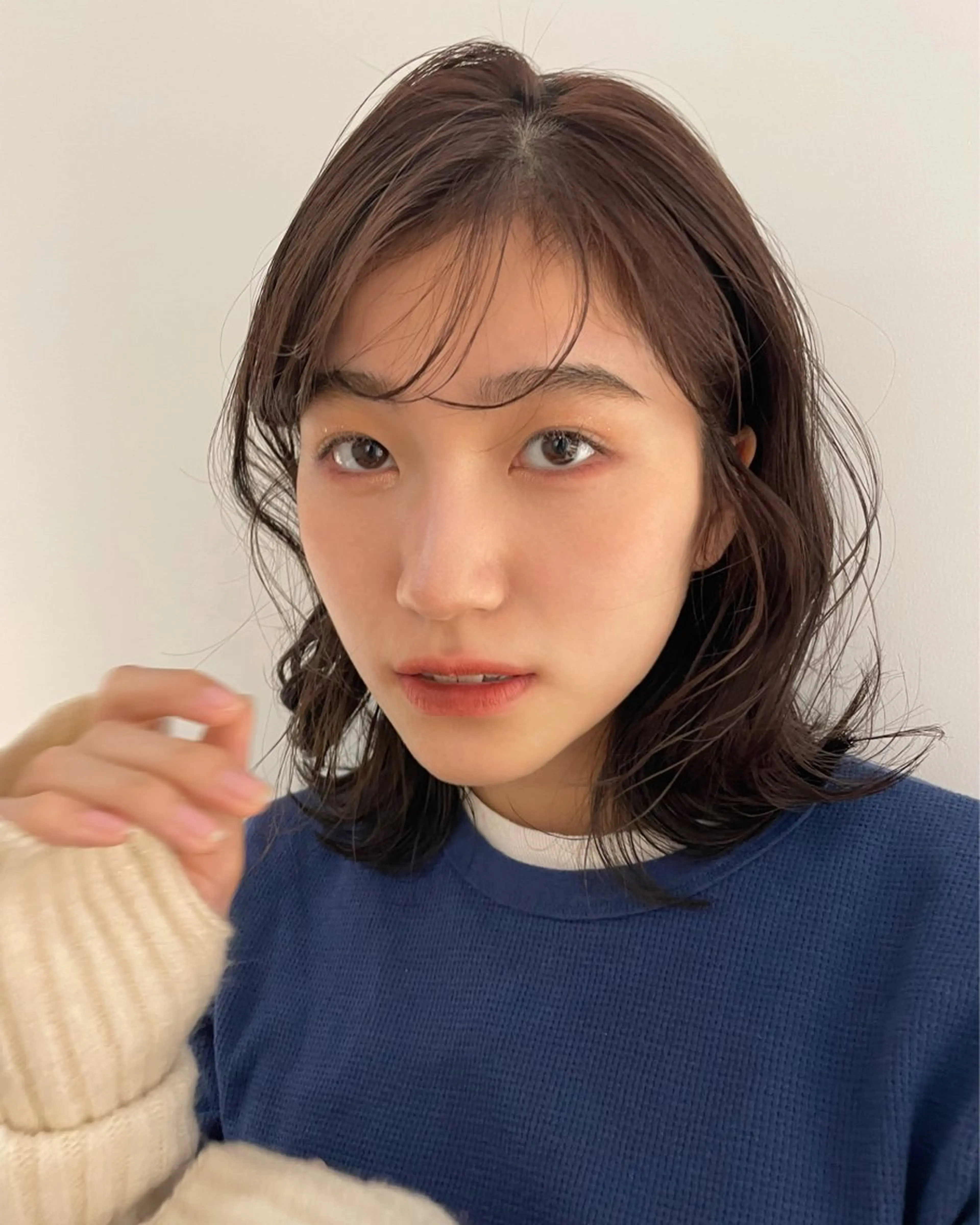 ミディアム Ata.所属・kubo nozomiのヘアスタイル