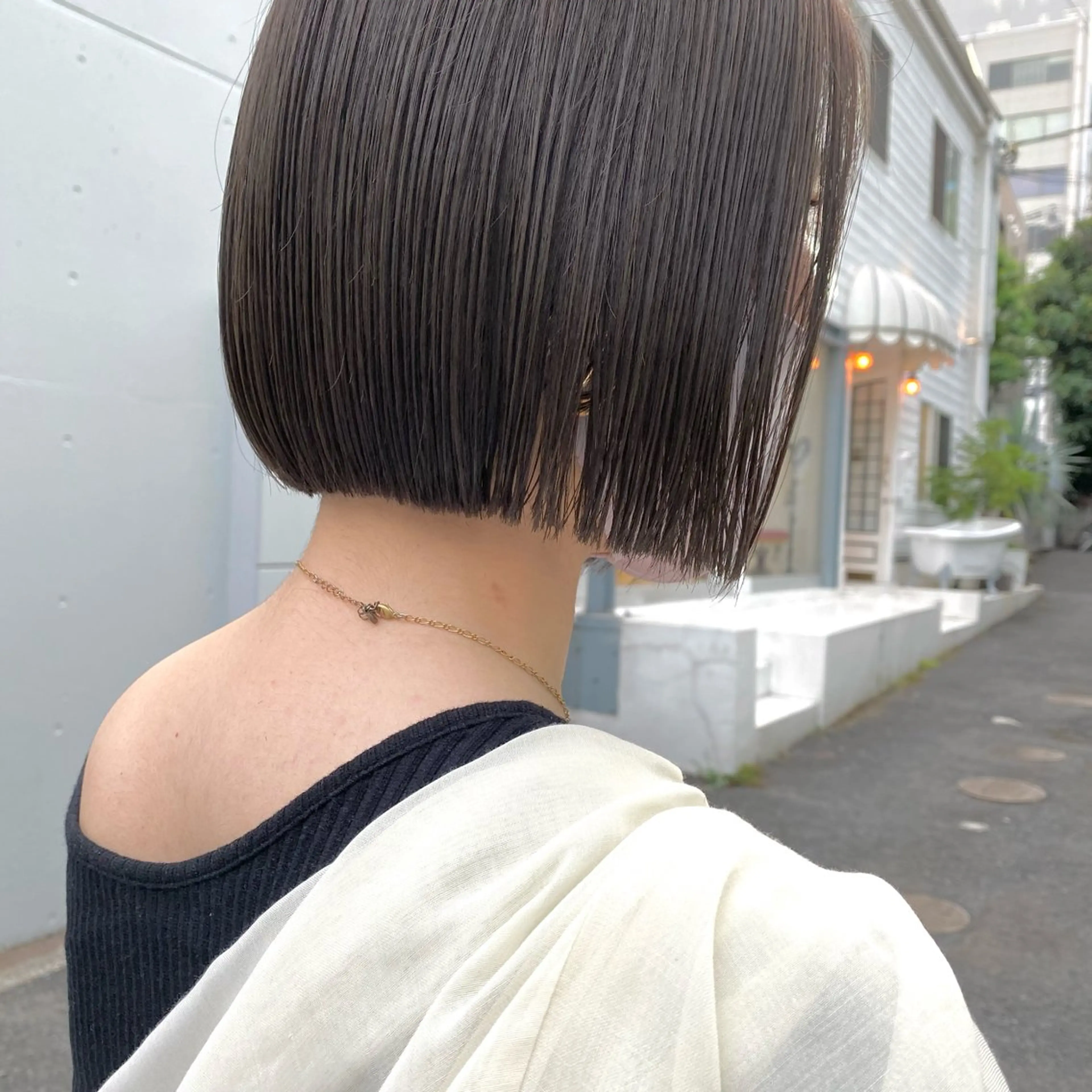 ショート nicoTOKYO 原宿所属・センターパート /メンズ/海野颯生のヘアスタイル